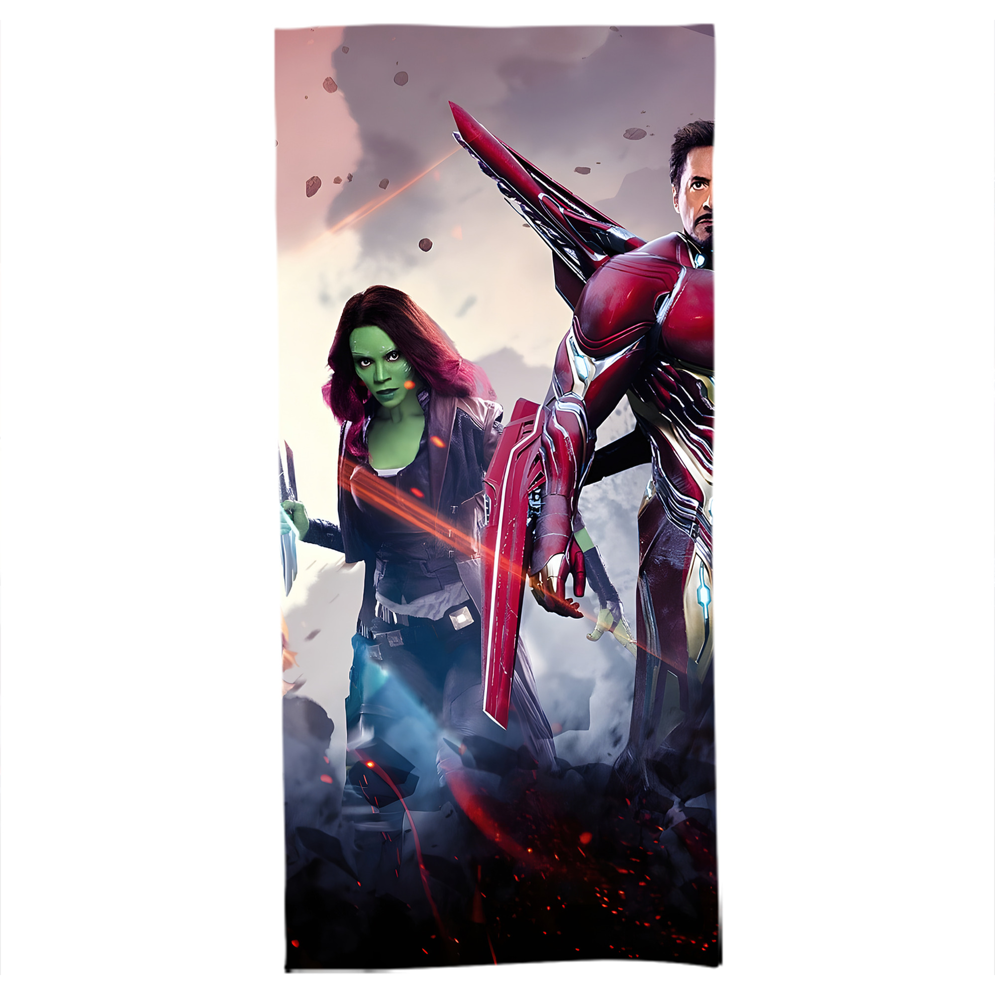 （画像用） アベンジャーズ The Avengers 大判バスタオル 70×140cm 吸水速乾 柔らかい肌触り