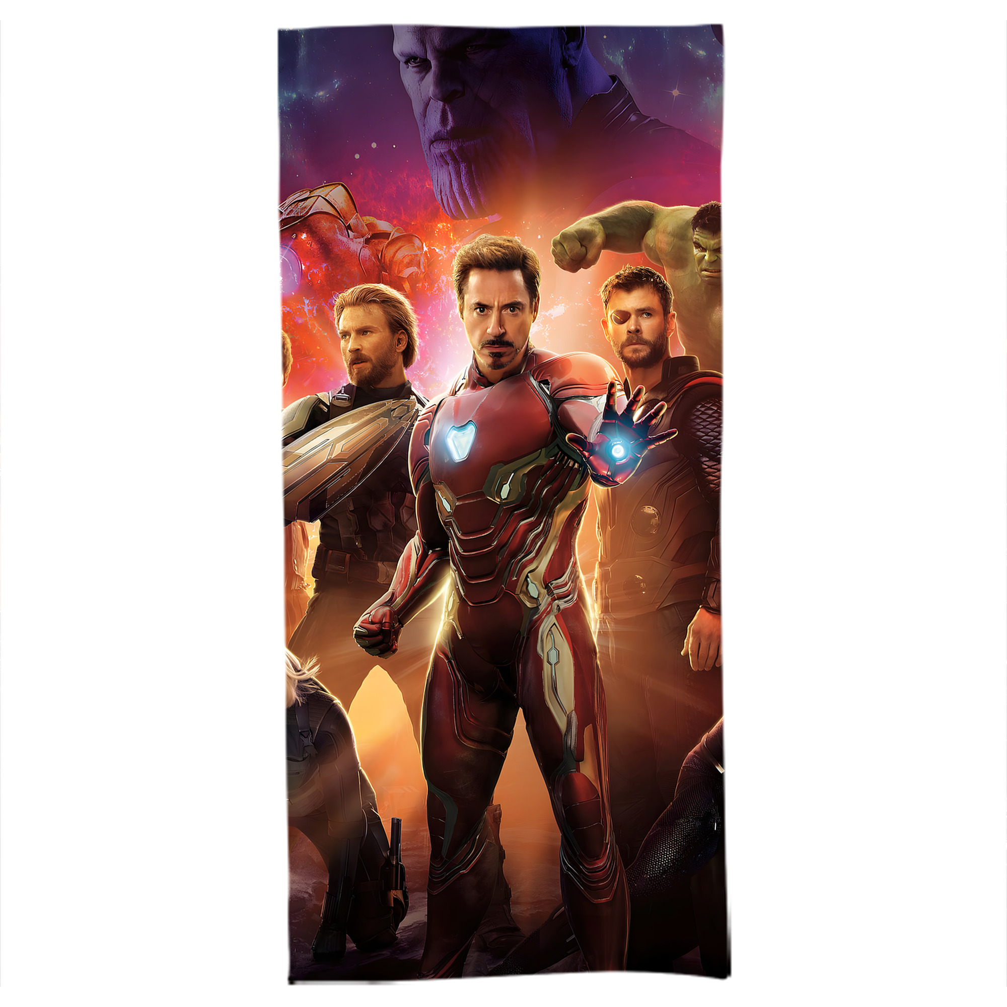 （画像用） アベンジャーズ The Avengers 大判バスタオル 70×140cm 吸水速乾 柔らかい肌触り