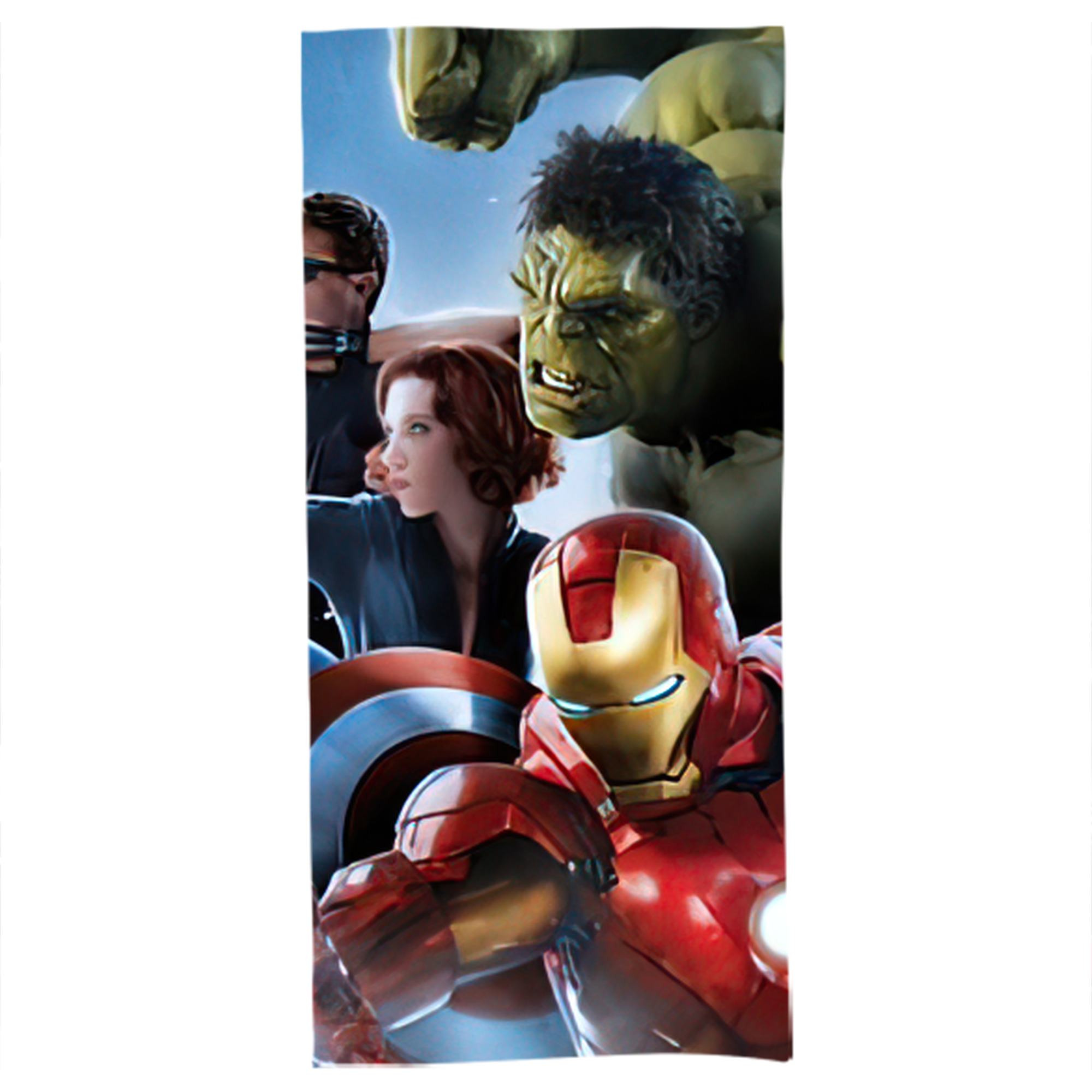 （画像用） アベンジャーズ The Avengers 大判バスタオル 70×140cm 吸水速乾 柔らかい肌触り