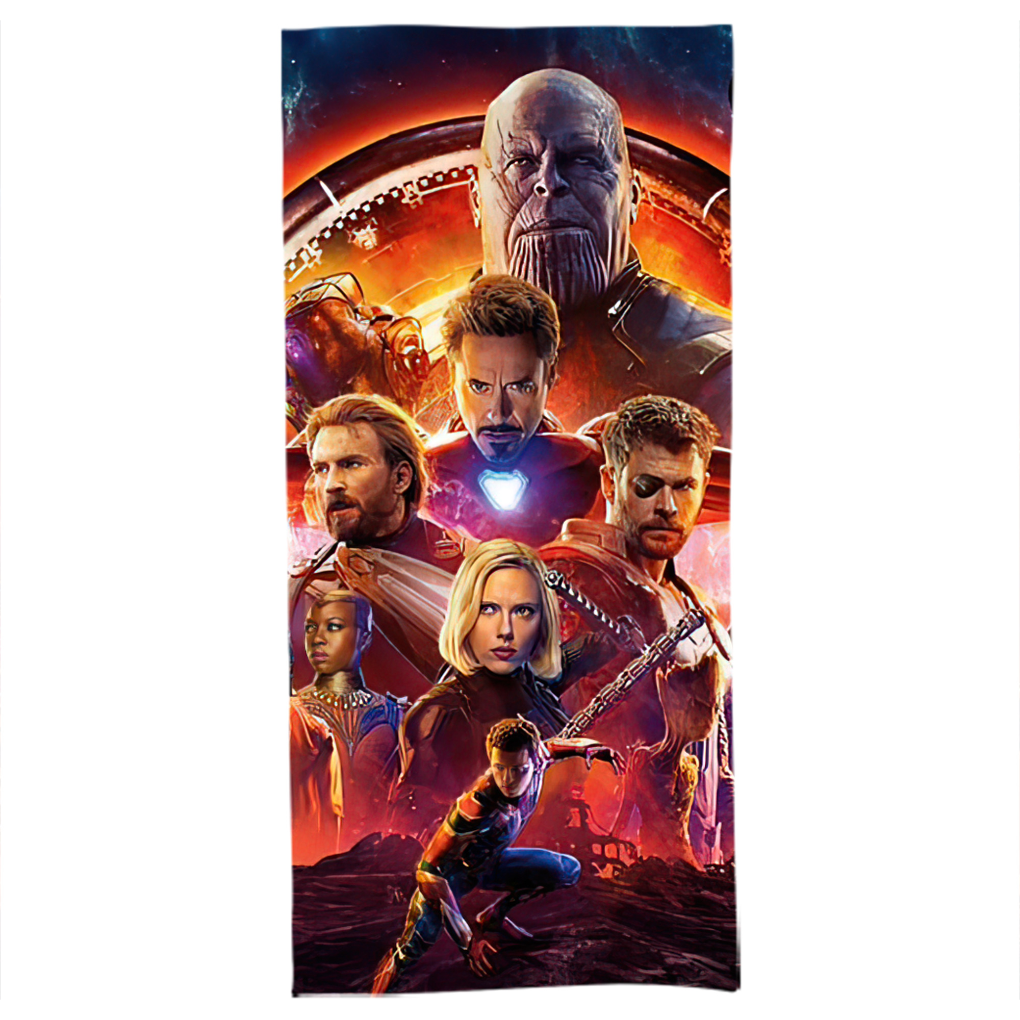 （画像用） アベンジャーズ The Avengers 大判バスタオル 70×140cm 吸水速乾 柔らかい肌触り