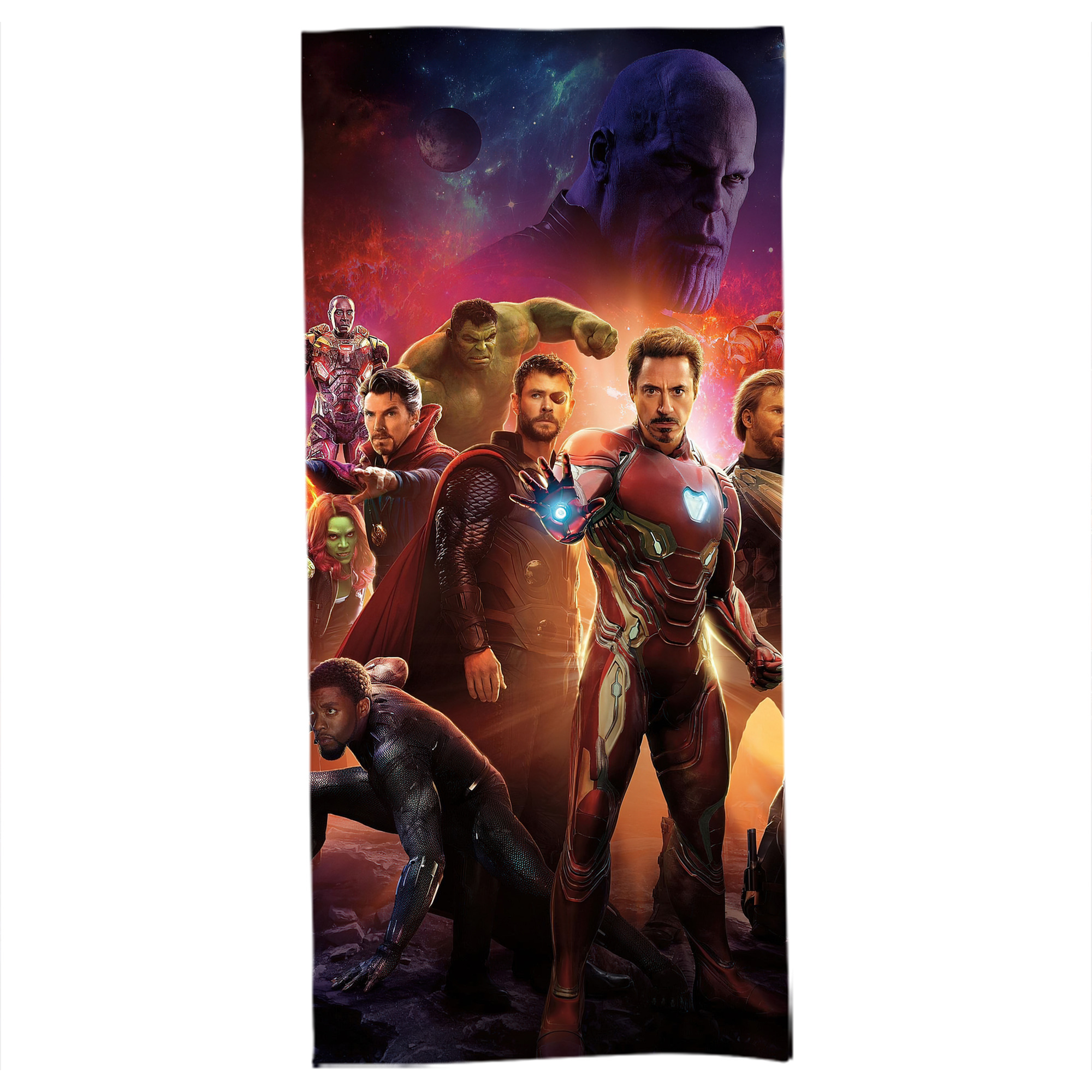 （画像用） アベンジャーズ The Avengers 大判バスタオル 70×140cm 吸水速乾 柔らかい肌触り