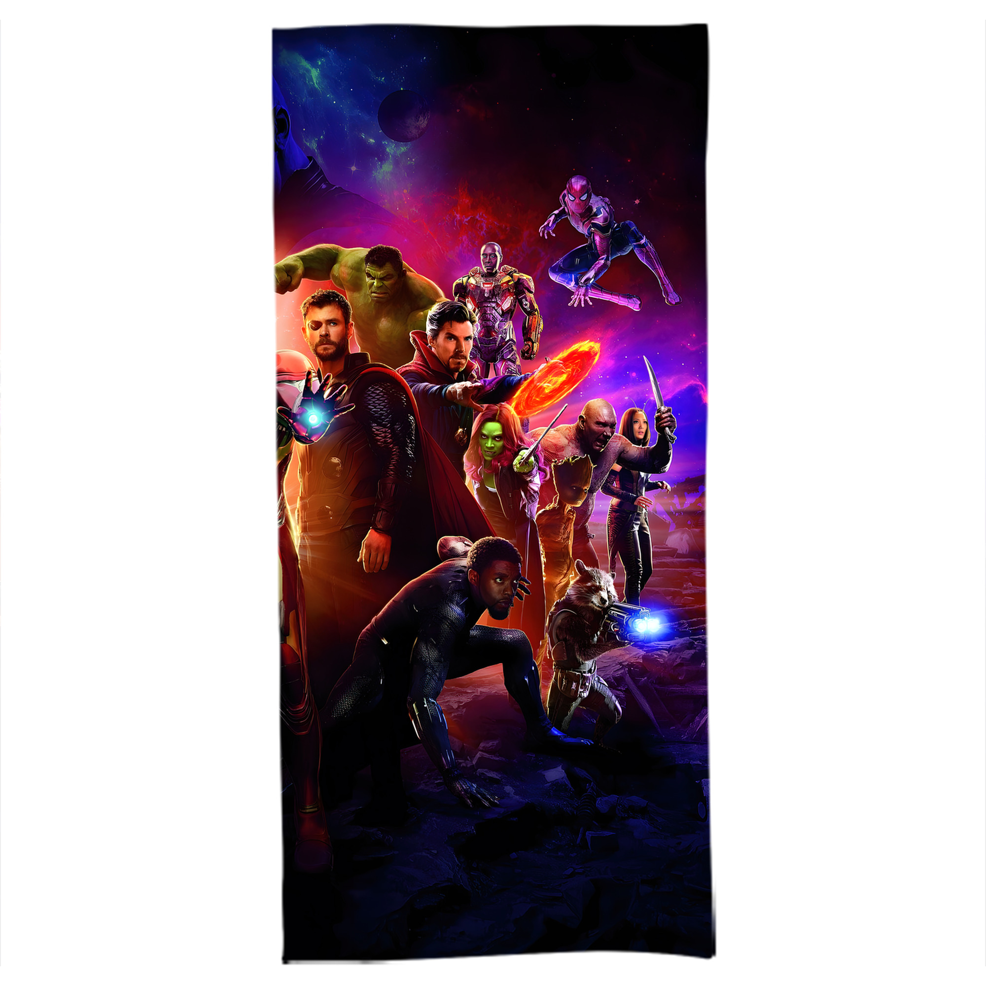 （画像用） アベンジャーズ The Avengers 大判バスタオル 70×140cm 吸水速乾 柔らかい肌触り