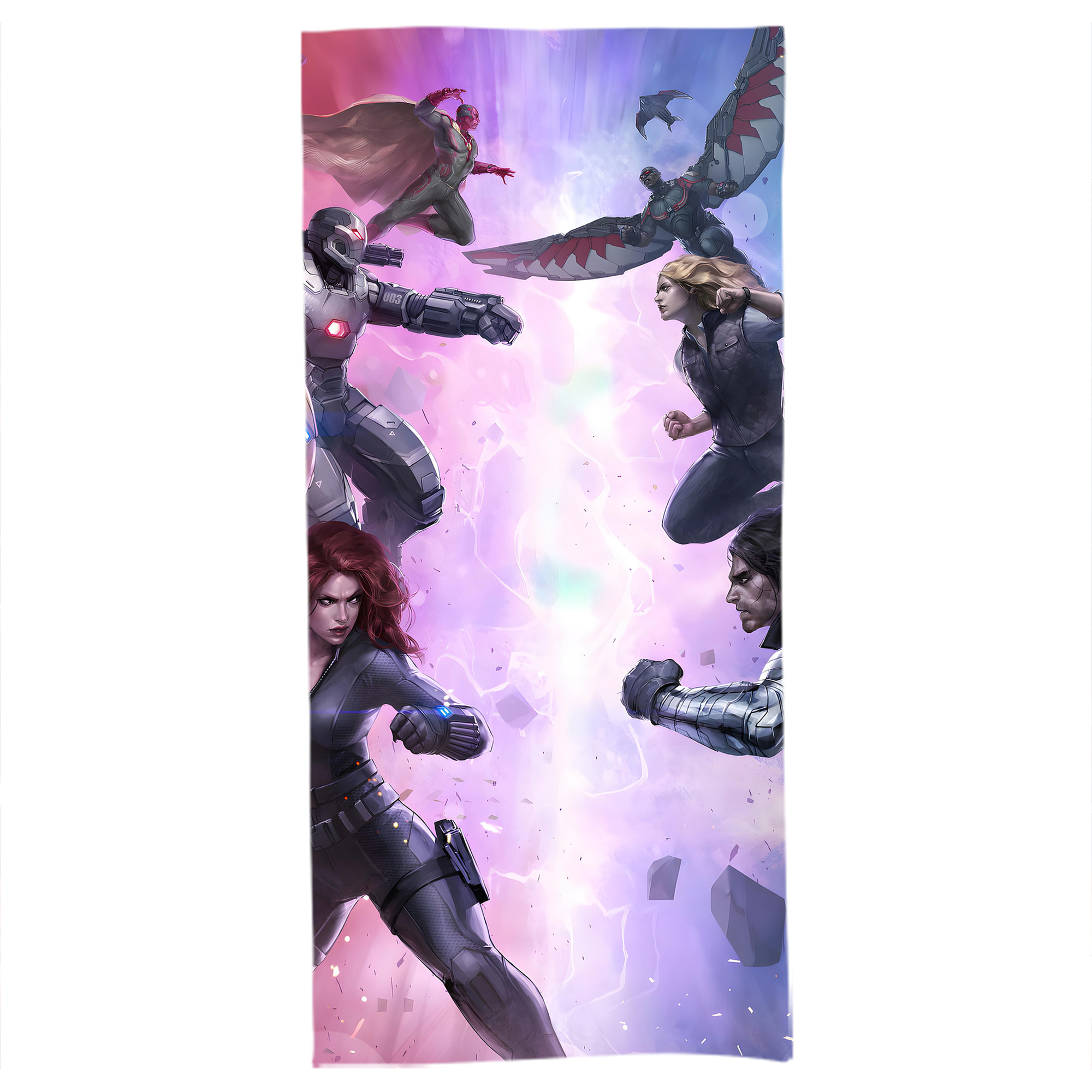 （画像用） アベンジャーズ The Avengers 大判バスタオル 70×140cm 吸水速乾 柔らかい肌触り