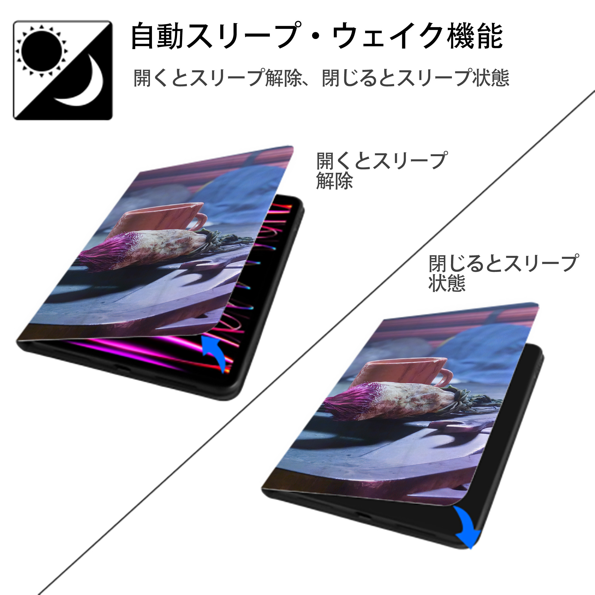 アベンジャーズ The Avengers IPad ケース ブック型 PUレザー TPU 耐衝撃 軽量 薄型 ペン収納なし 全面保護 IPad 各モデル対応