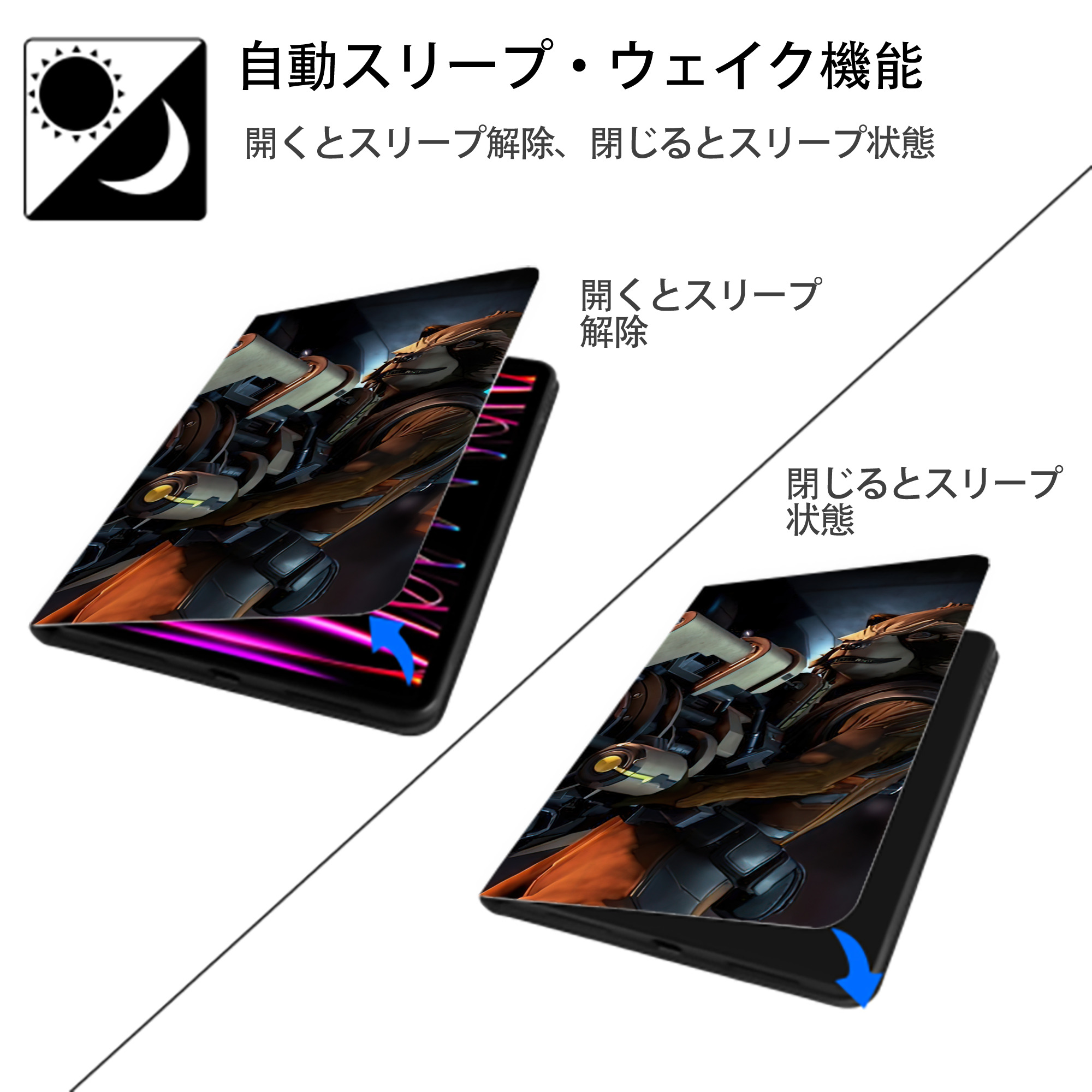 アベンジャーズ The Avengers IPad ケース ブック型 PUレザー TPU 耐衝撃 軽量 薄型 ペン収納なし 全面保護 IPad 各モデル対応