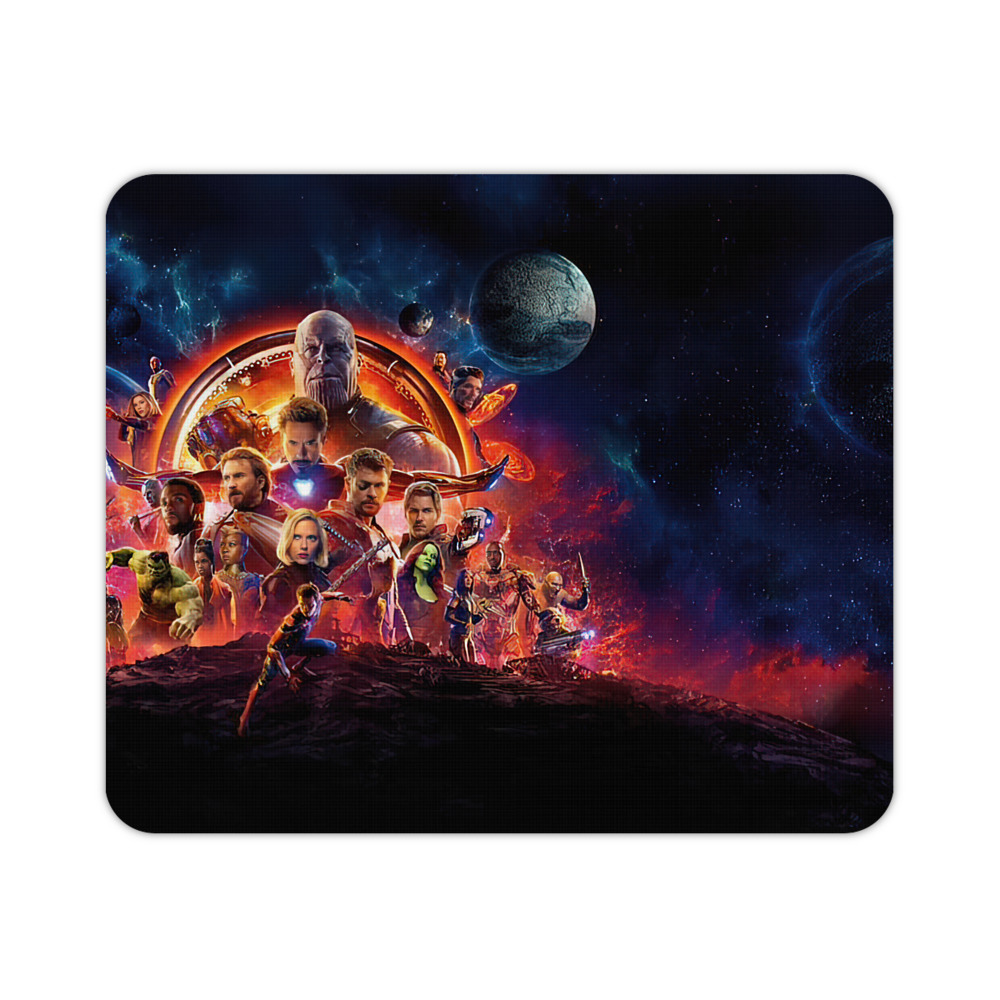 （画像用） アベンジャーズ The Avengers マウスパッド ステッチ加工 ラバー素材 防水 滑り止め 超薄型 ゲーミング/オフィス対応