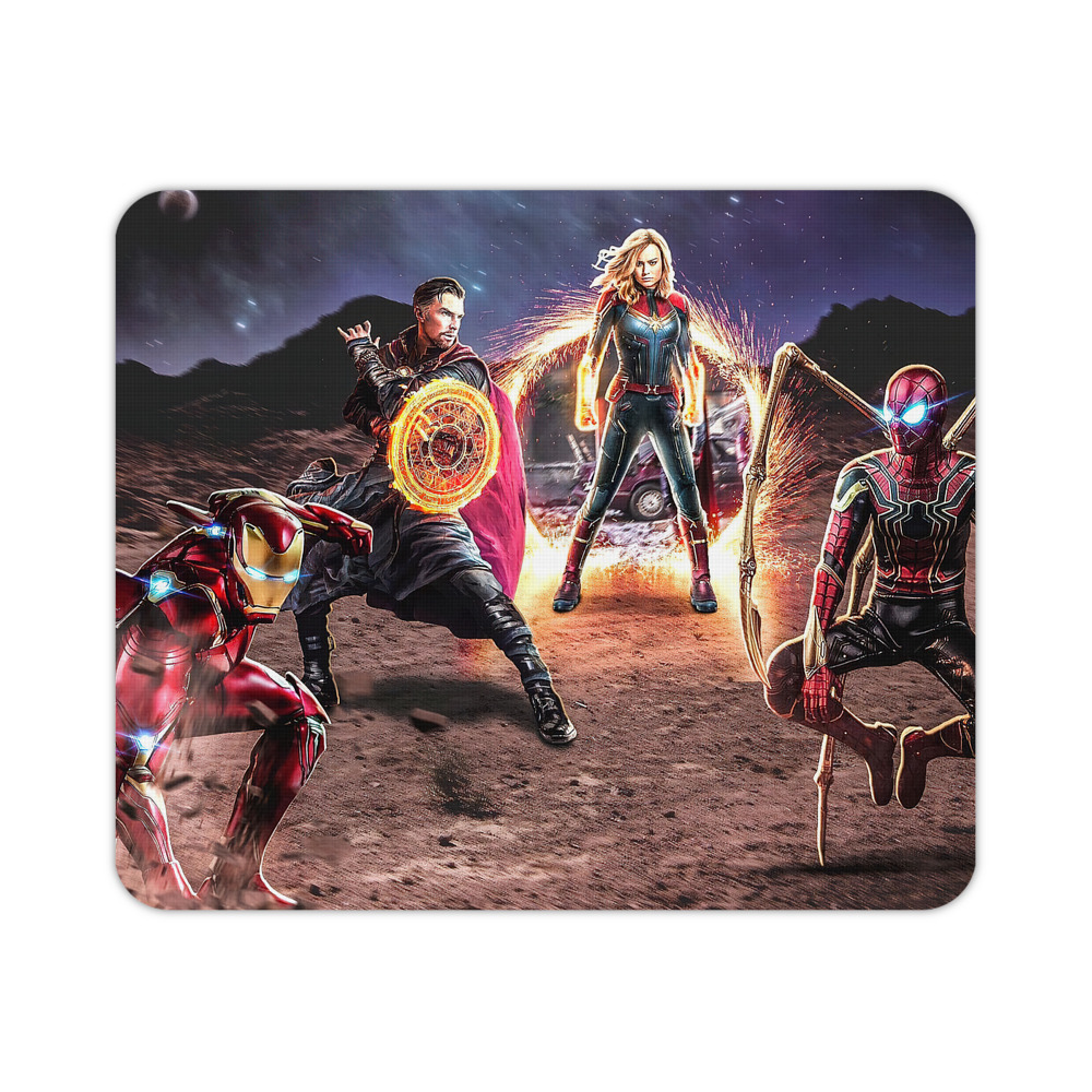 （画像用） アベンジャーズ The Avengers マウスパッド ステッチ加工 ラバー素材 防水 滑り止め 超薄型 ゲーミング/オフィス対応
