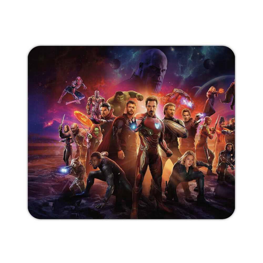 （画像用） アベンジャーズ The Avengers マウスパッド ステッチ加工 ラバー素材 防水 滑り止め 超薄型 ゲーミング/オフィス対応
