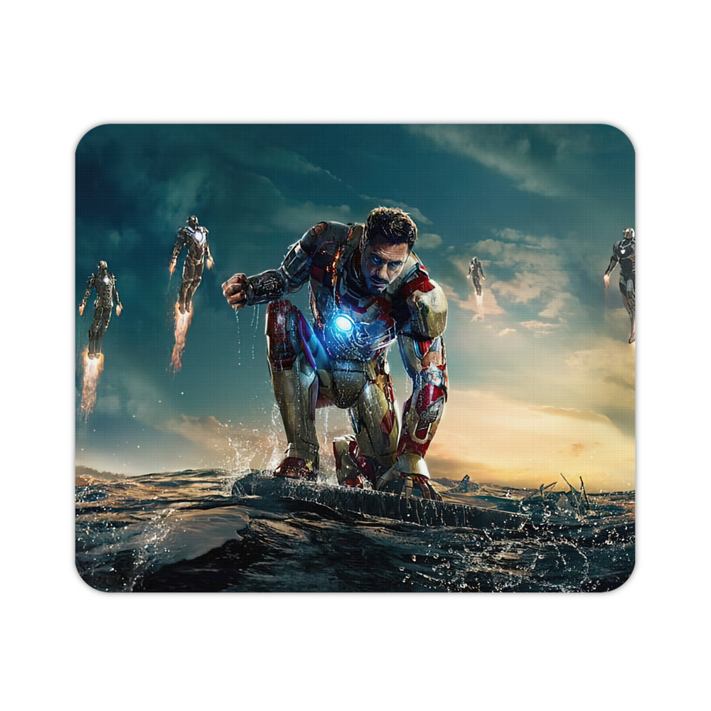 （画像用） アベンジャーズ The Avengers マウスパッド ステッチ加工 ラバー素材 防水 滑り止め 超薄型 ゲーミング/オフィス対応