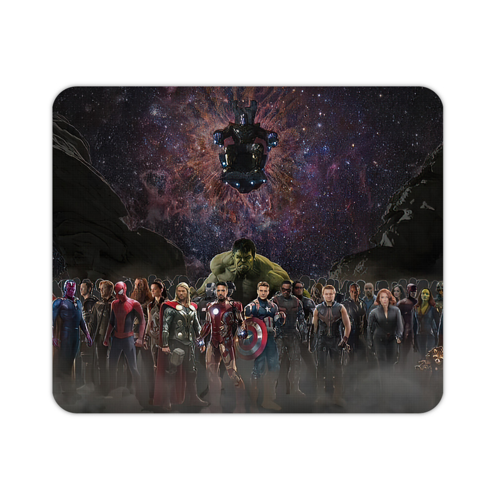 （画像用） アベンジャーズ The Avengers マウスパッド ステッチ加工 ラバー素材 防水 滑り止め 超薄型 ゲーミング/オフィス対応