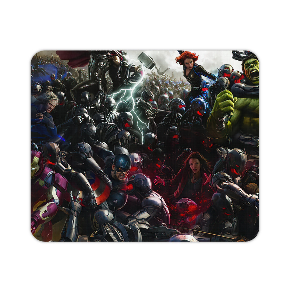 （画像用） アベンジャーズ The Avengers マウスパッド ステッチ加工 ラバー素材 防水 滑り止め 超薄型 ゲーミング/オフィス対応