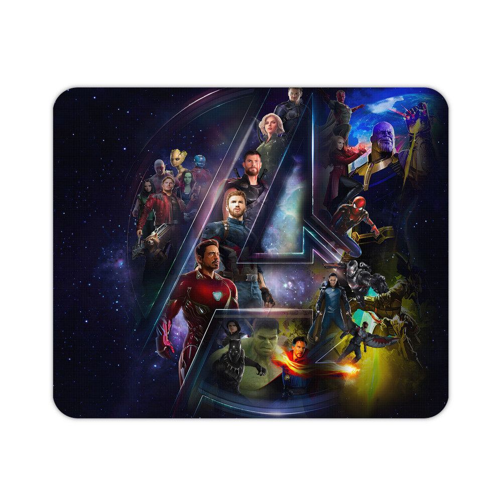 （画像用） アベンジャーズ The Avengers マウスパッド ステッチ加工 ラバー素材 防水 滑り止め 超薄型 ゲーミング/オフィス対応