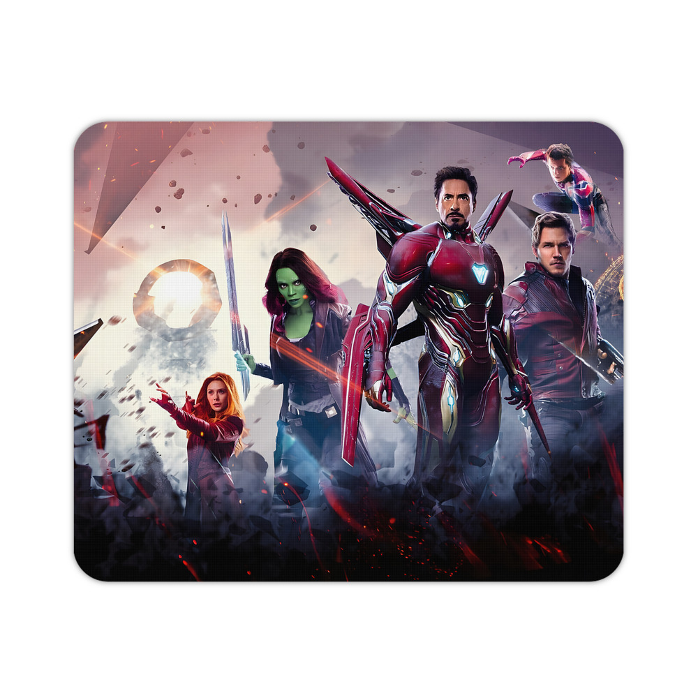（画像用） アベンジャーズ The Avengers マウスパッド ステッチ加工 ラバー素材 防水 滑り止め 超薄型 ゲーミング/オフィス対応