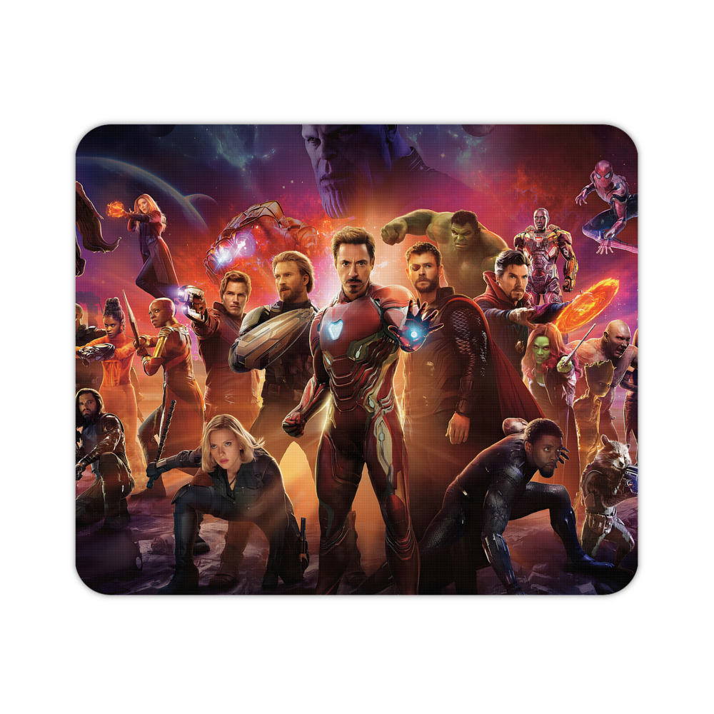 （画像用） アベンジャーズ The Avengers マウスパッド ステッチ加工 ラバー素材 防水 滑り止め 超薄型 ゲーミング/オフィス対応