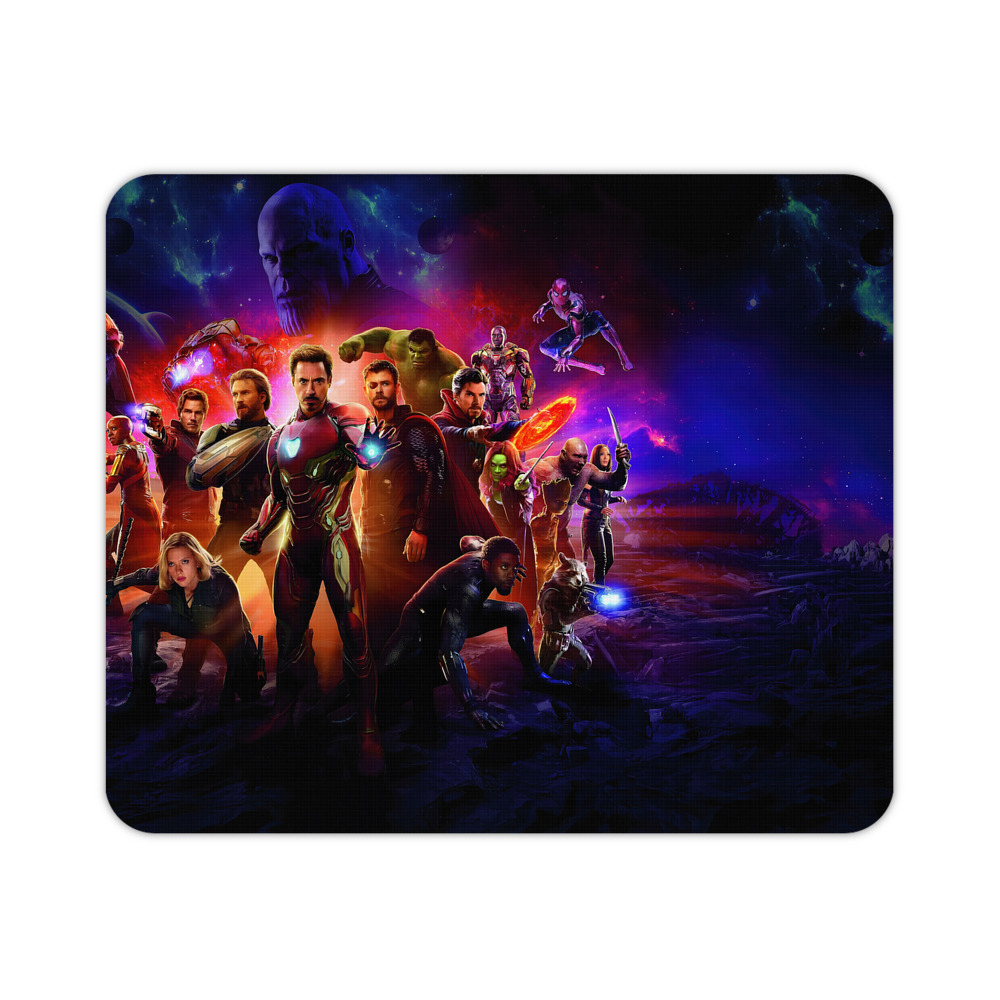 （画像用） アベンジャーズ The Avengers マウスパッド ステッチ加工 ラバー素材 防水 滑り止め 超薄型 ゲーミング/オフィス対応
