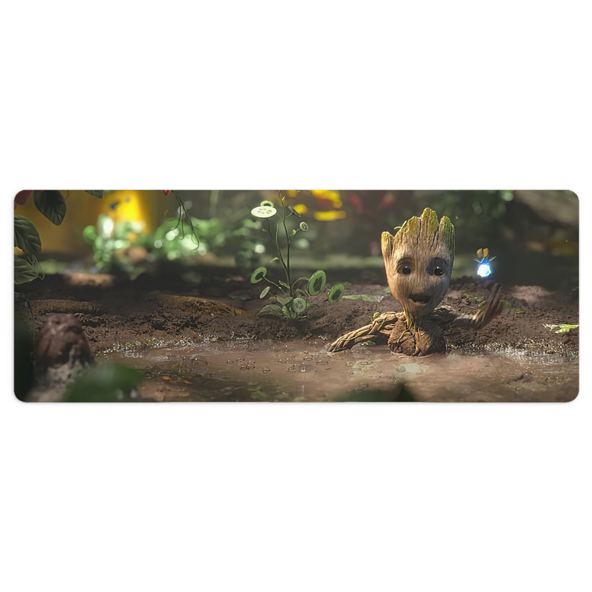（画像用） アベンジャーズ The Avengers ステッチ加工 大判デスクマット／滑り止めマウスパッド