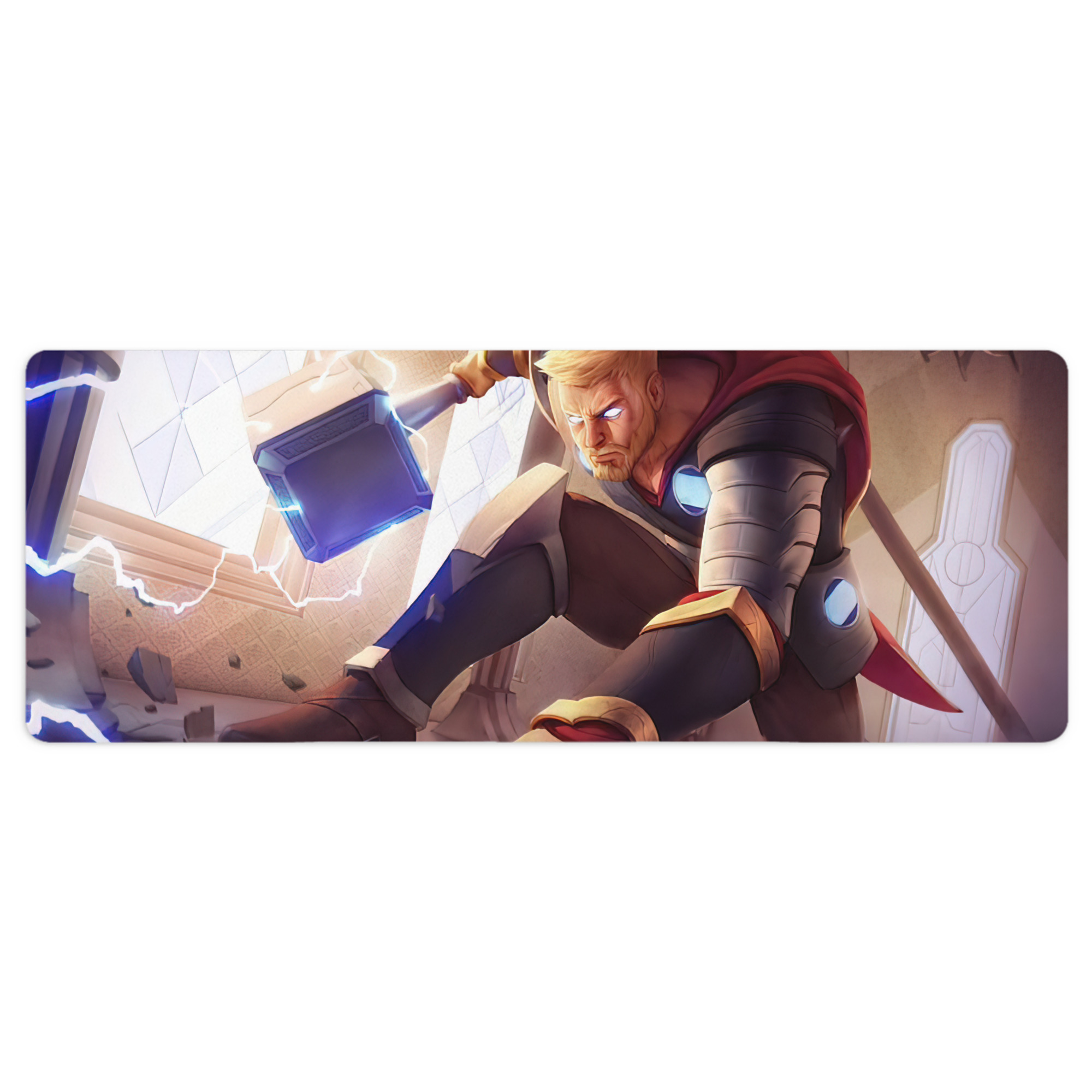 （画像用） アベンジャーズ The Avengers ステッチ加工 大判デスクマット／滑り止めマウスパッド