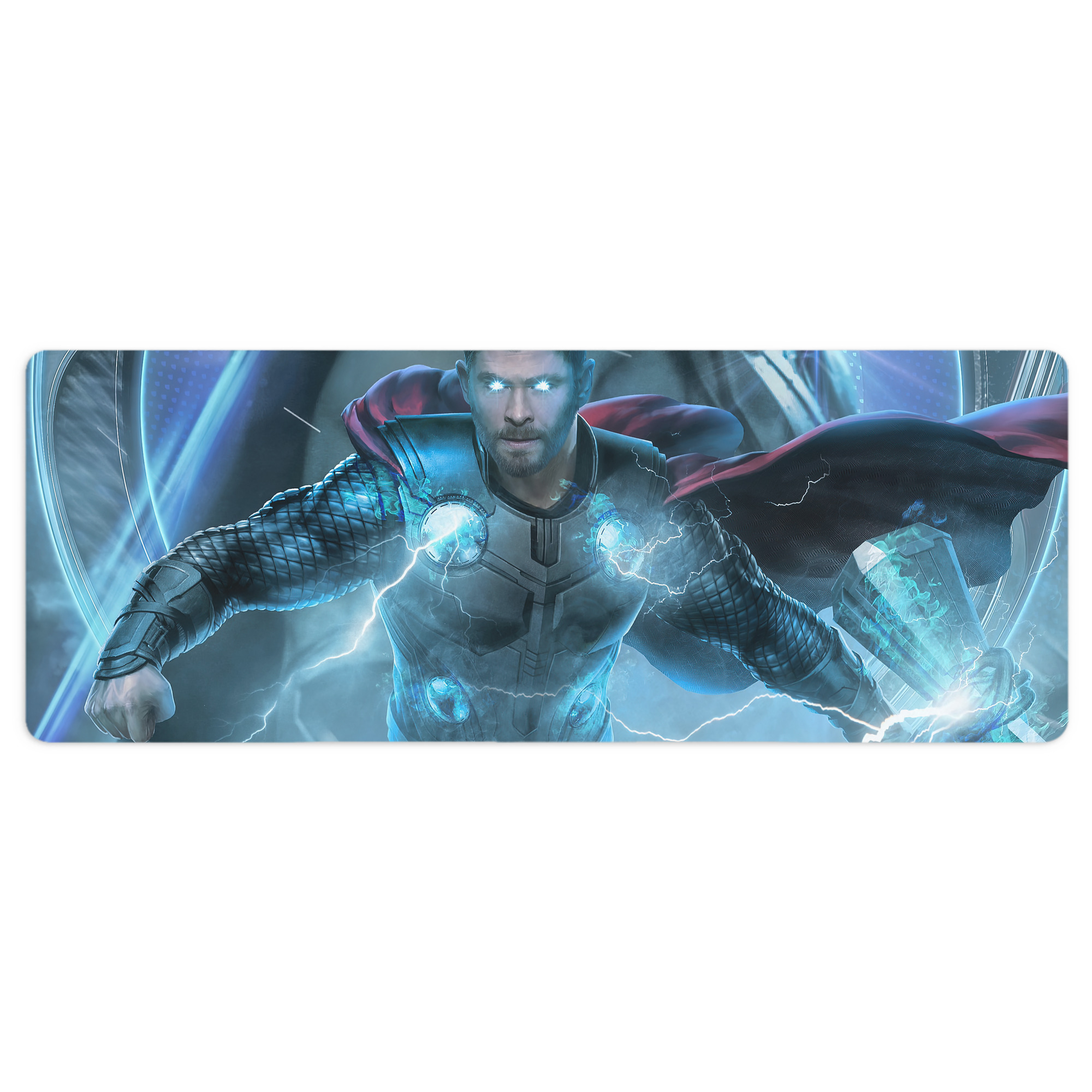（画像用） アベンジャーズ The Avengers ステッチ加工 大判デスクマット／滑り止めマウスパッド