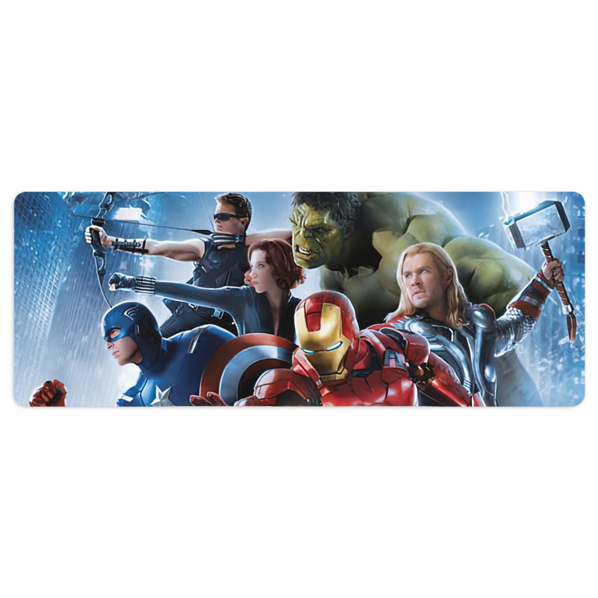 （画像用） アベンジャーズ The Avengers ステッチ加工 大判デスクマット／滑り止めマウスパッド