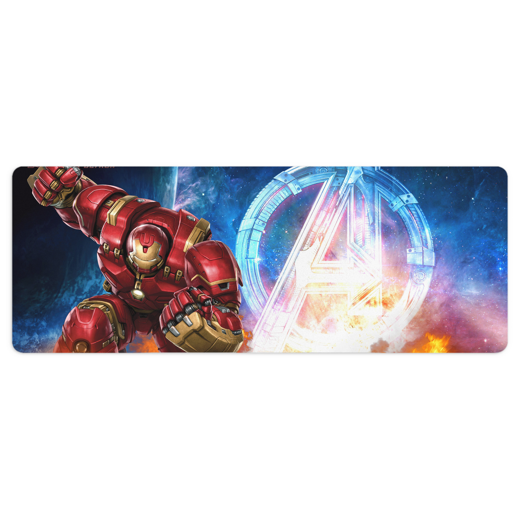 （画像用） アベンジャーズ The Avengers ステッチ加工 大判デスクマット／滑り止めマウスパッド