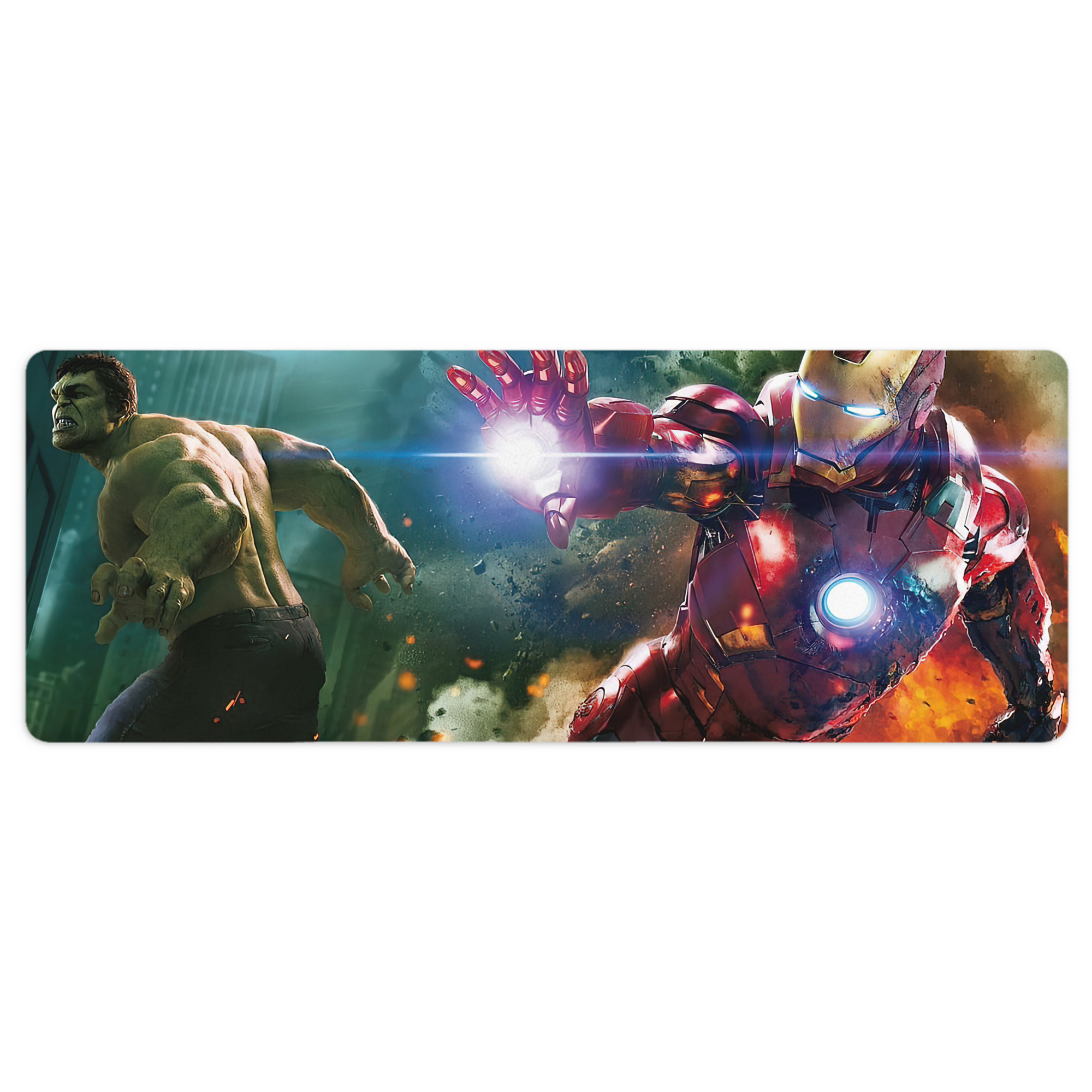 （画像用） アベンジャーズ The Avengers ステッチ加工 大判デスクマット／滑り止めマウスパッド