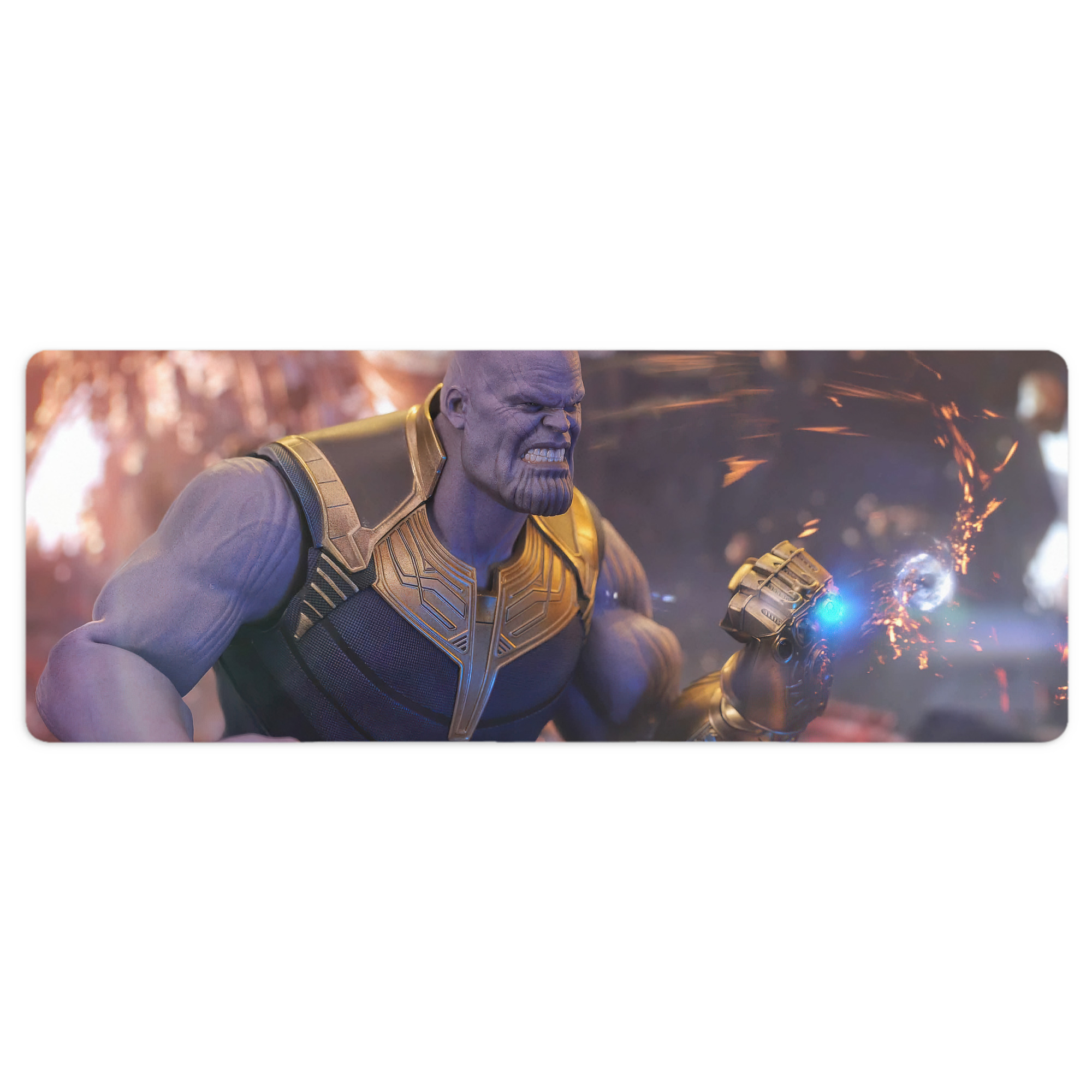 （画像用） アベンジャーズ The Avengers ステッチ加工 大判デスクマット／滑り止めマウスパッド