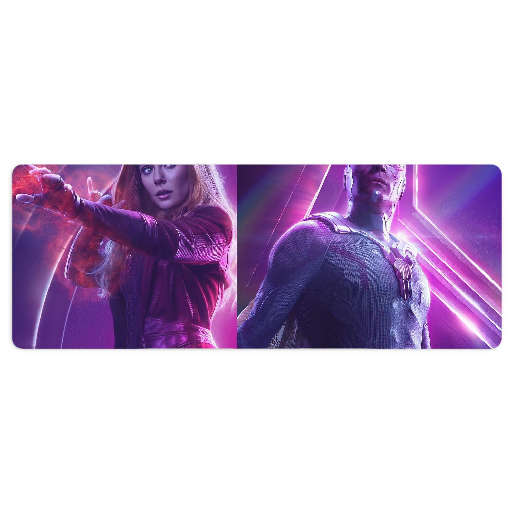 （画像用） アベンジャーズ The Avengers ステッチ加工 大判デスクマット／滑り止めマウスパッド