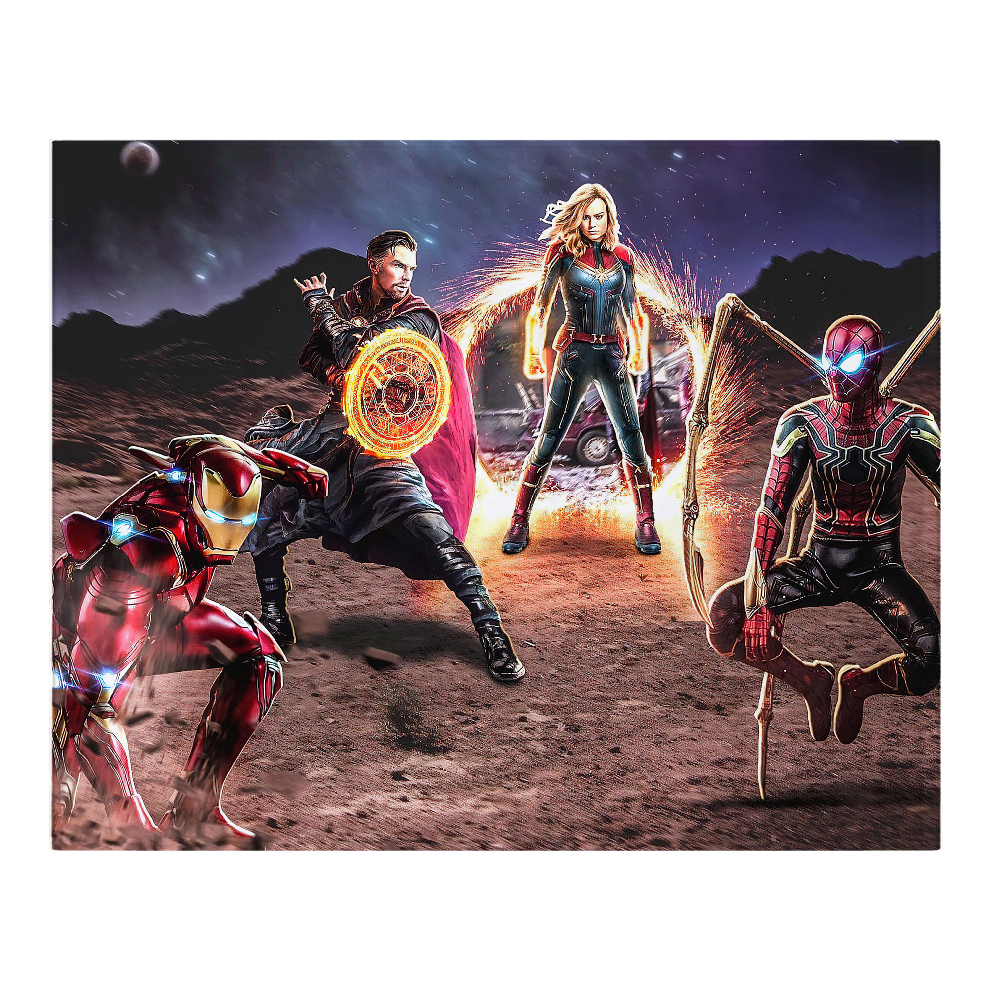 （画像用） アベンジャーズ The Avengers フランネルブランケット・多サイズ対応（横型）