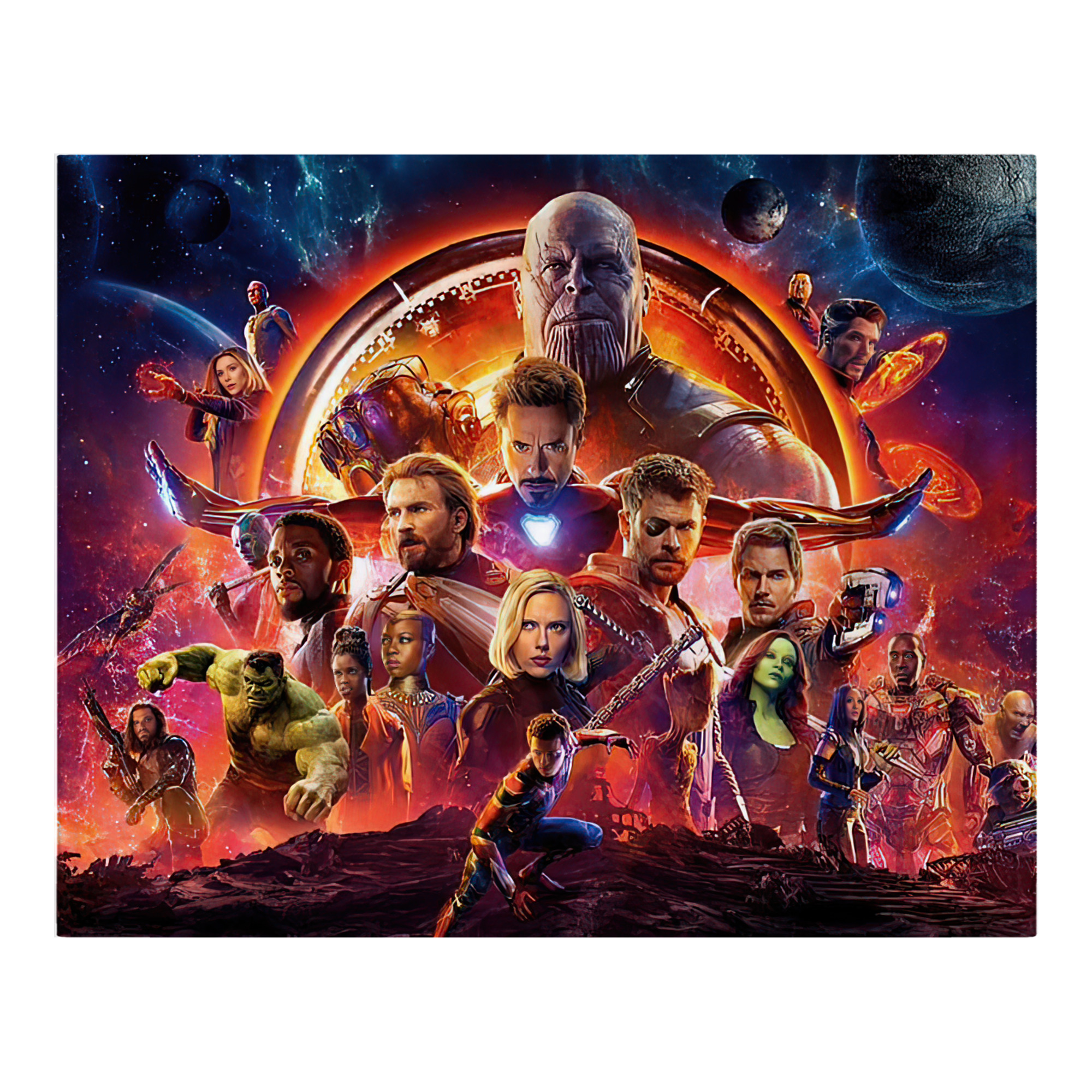 （画像用） アベンジャーズ The Avengers フランネルブランケット・多サイズ対応（横型）