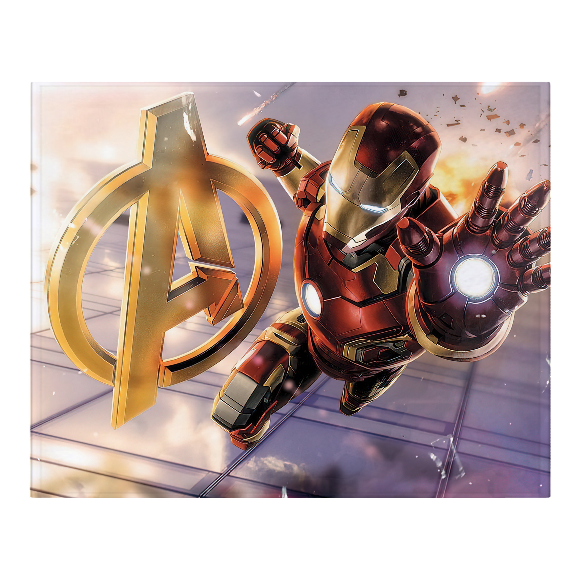 （画像用） アベンジャーズ The Avengers フランネルブランケット・多サイズ対応（横型）