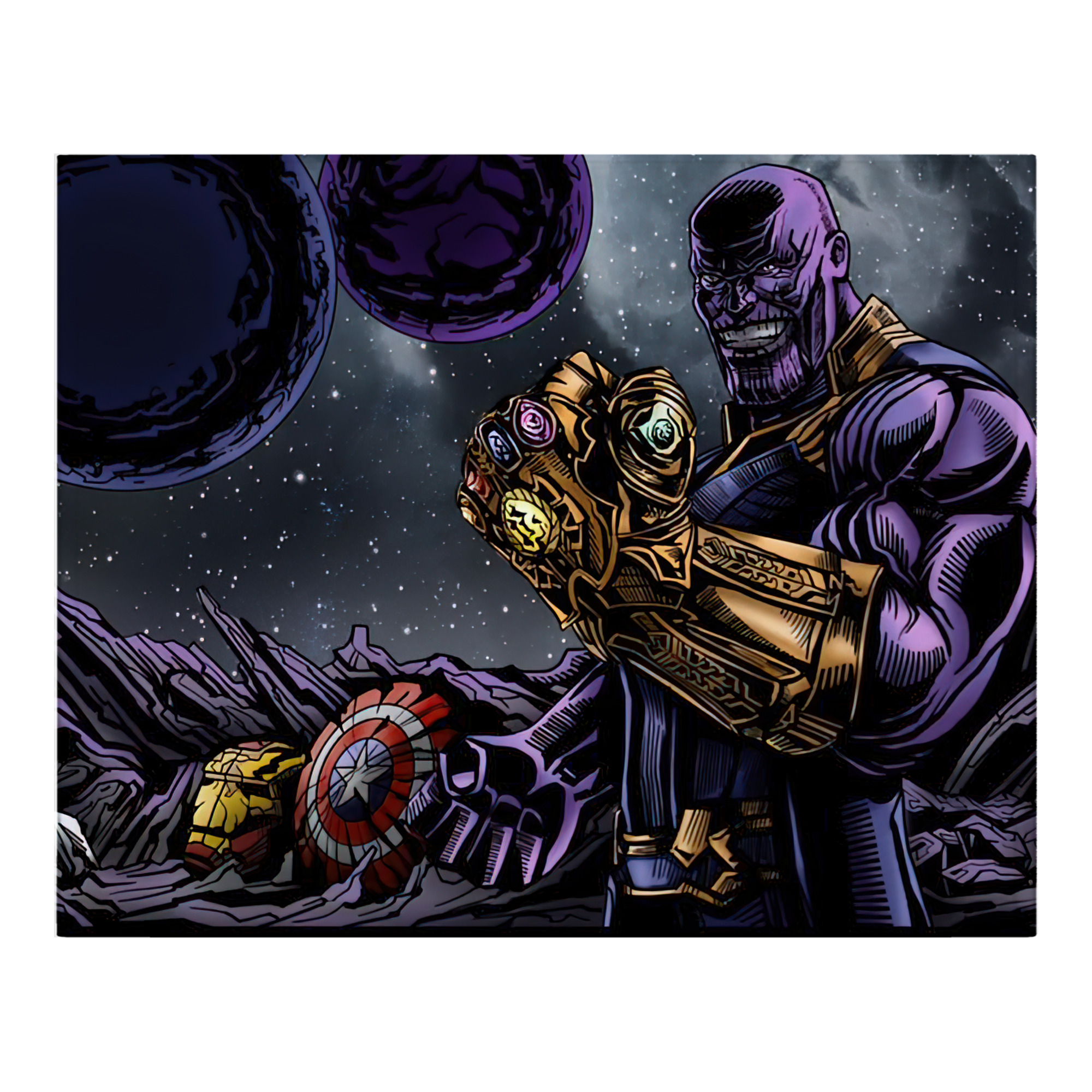 （画像用） アベンジャーズ The Avengers フランネルブランケット・多サイズ対応（横型）