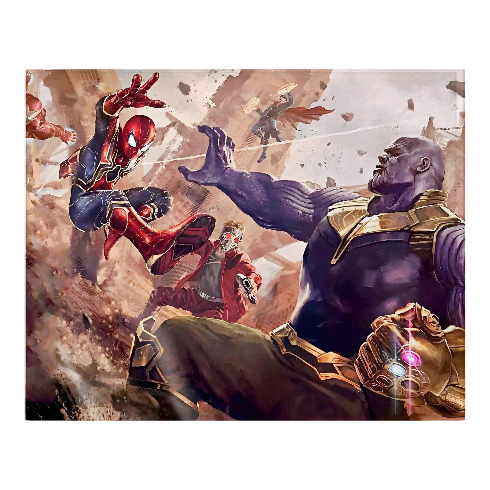 （画像用） アベンジャーズ The Avengers フランネルブランケット・多サイズ対応（横型）