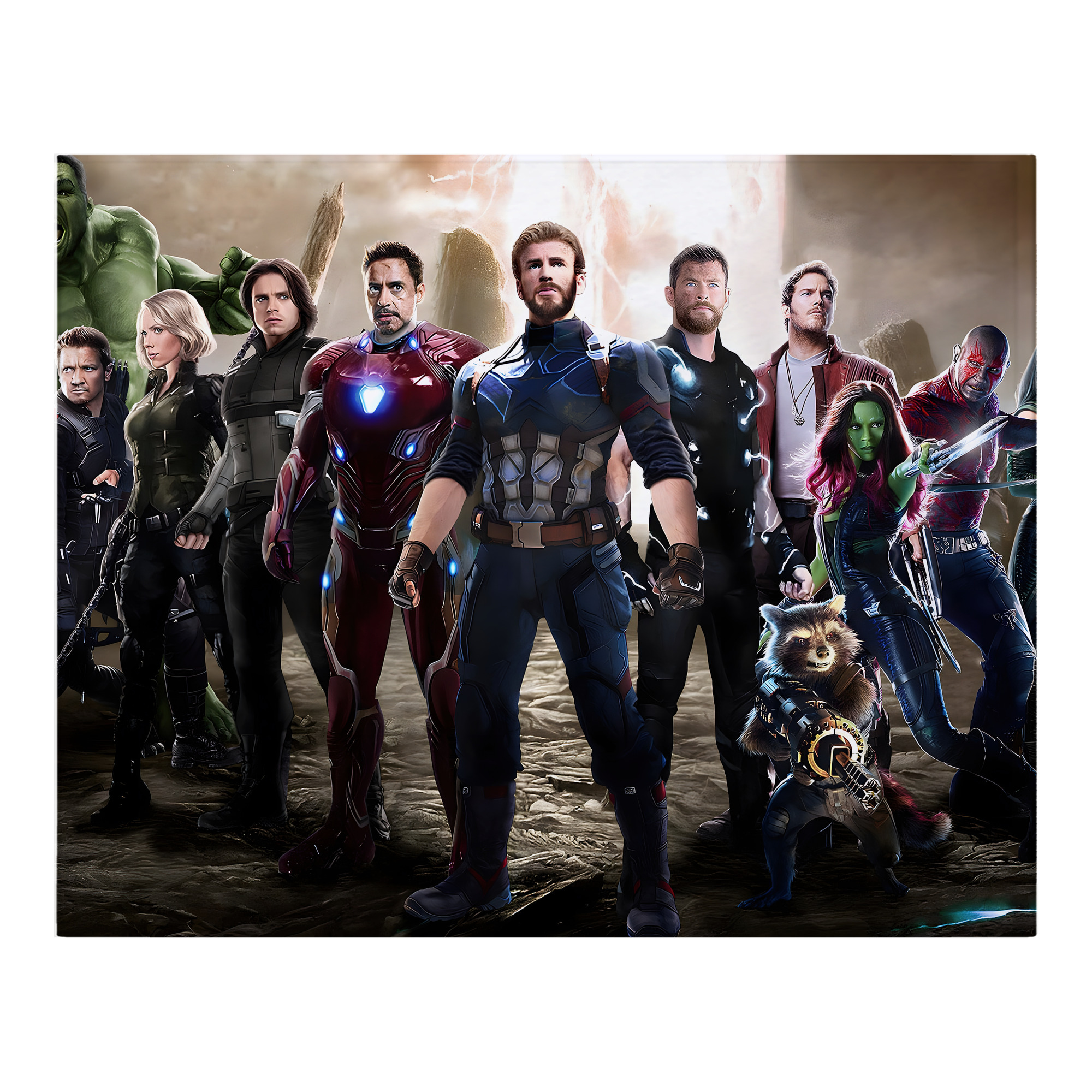 （画像用） アベンジャーズ The Avengers フランネルブランケット・多サイズ対応（横型）