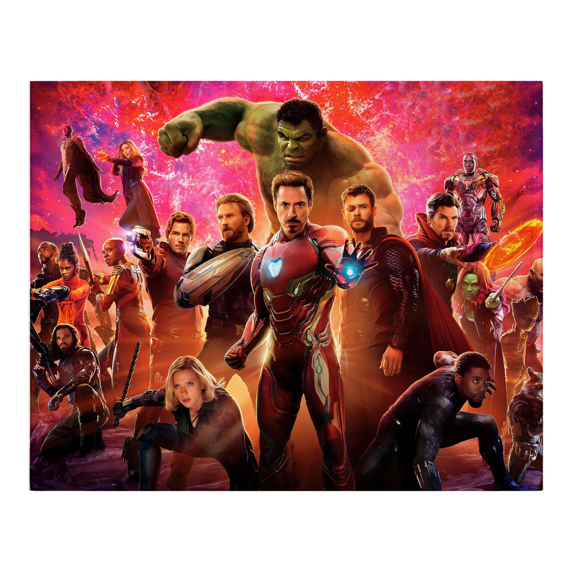 （画像用） アベンジャーズ The Avengers フランネルブランケット・多サイズ対応（横型）