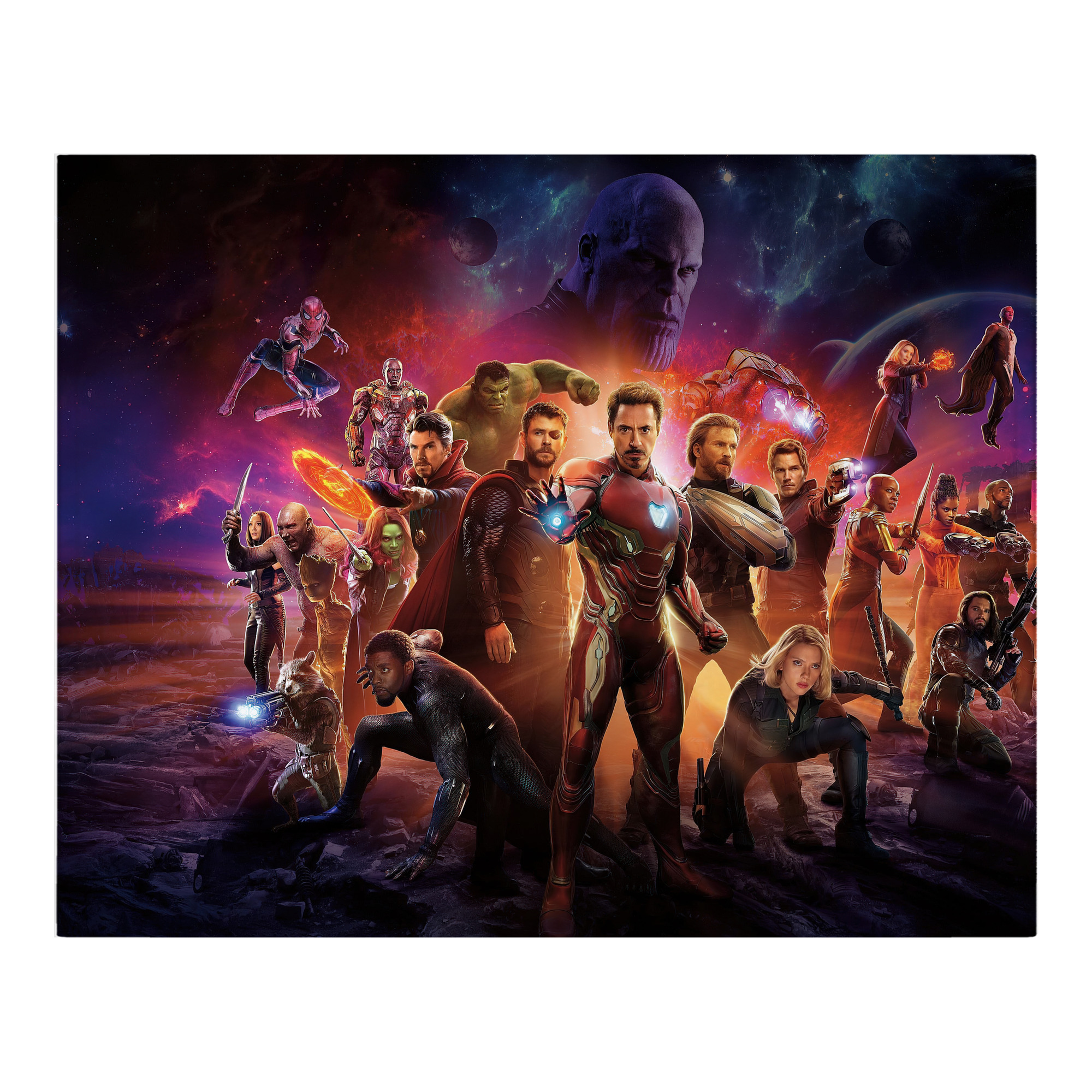 （画像用） アベンジャーズ The Avengers フランネルブランケット・多サイズ対応（横型）