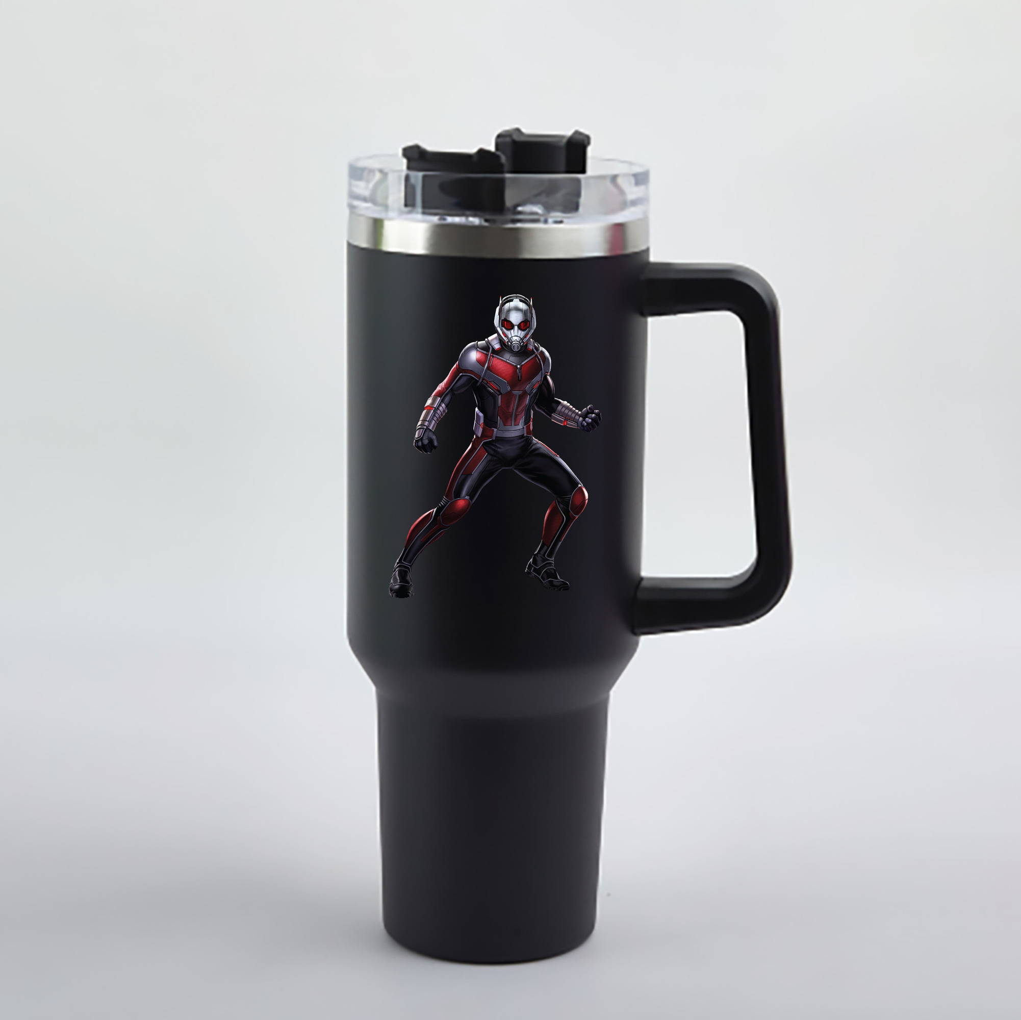 （画像用） アベンジャーズ The Avengers 1200mL車用タンブラー - クリスタルステッカー（プラスチックストロー付き）