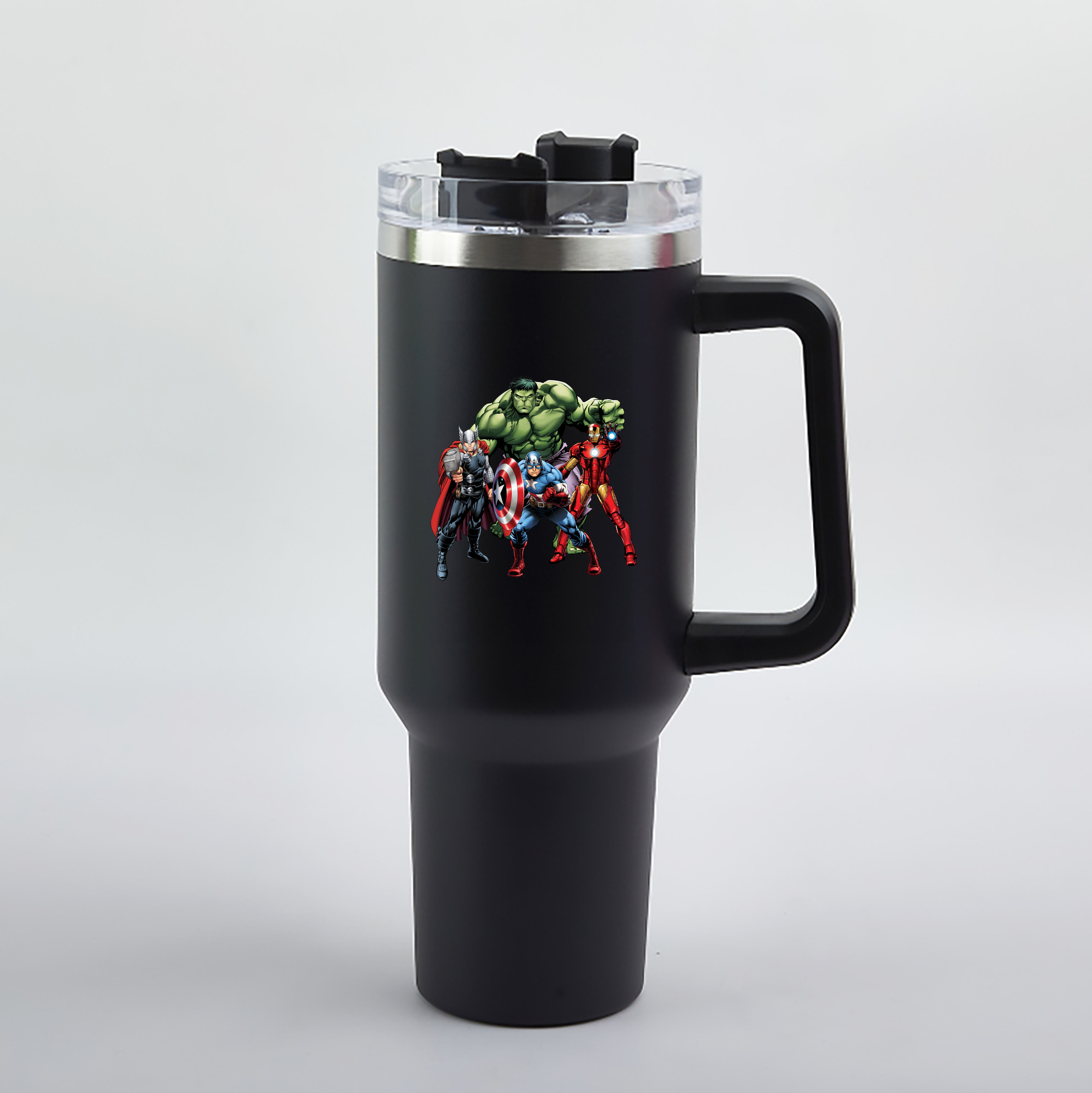 （画像用） アベンジャーズ The Avengers 1200mL車用タンブラー（カラープリント）