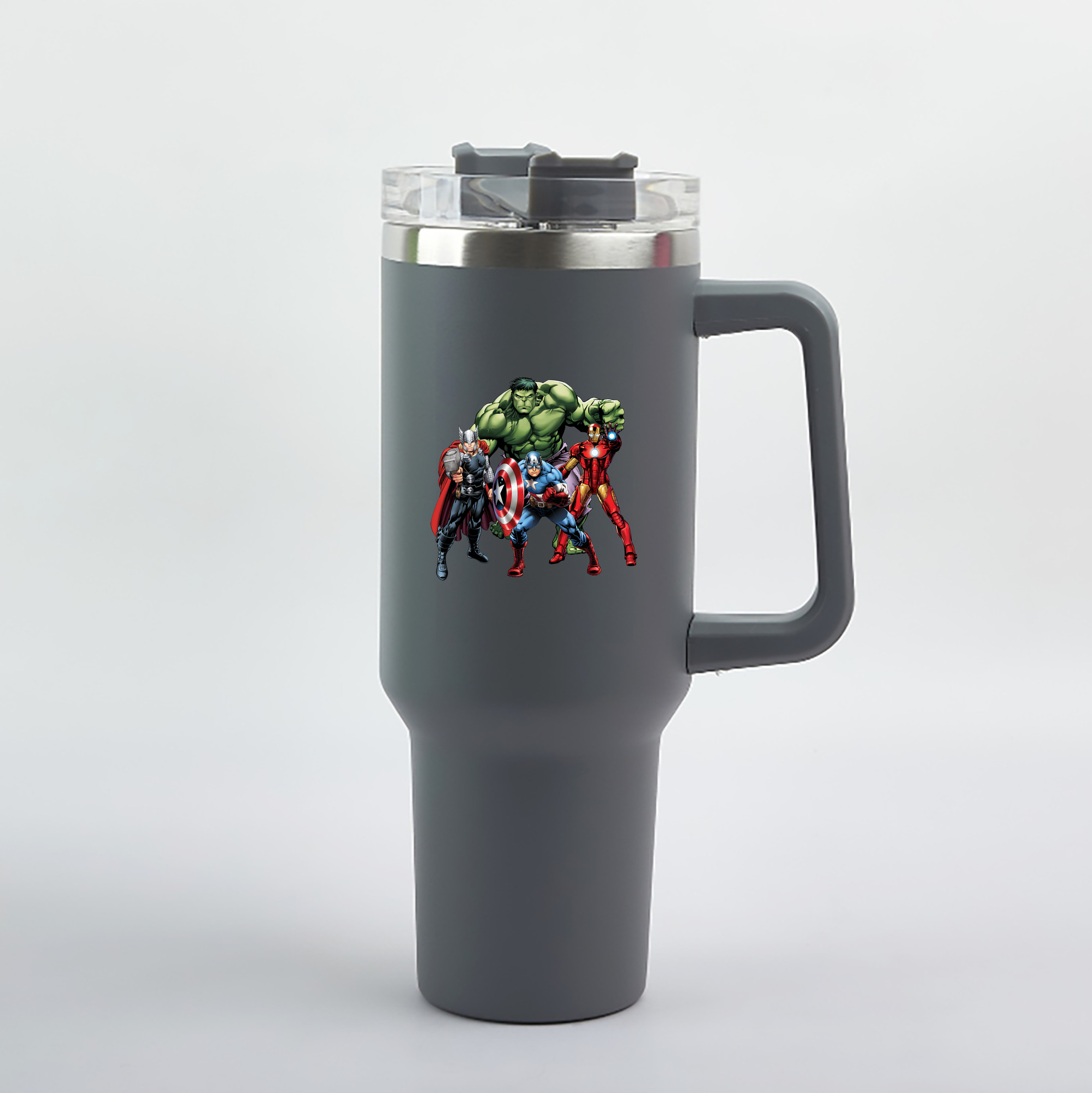 （画像用） アベンジャーズ The Avengers 1200mL車用タンブラー（カラープリント）