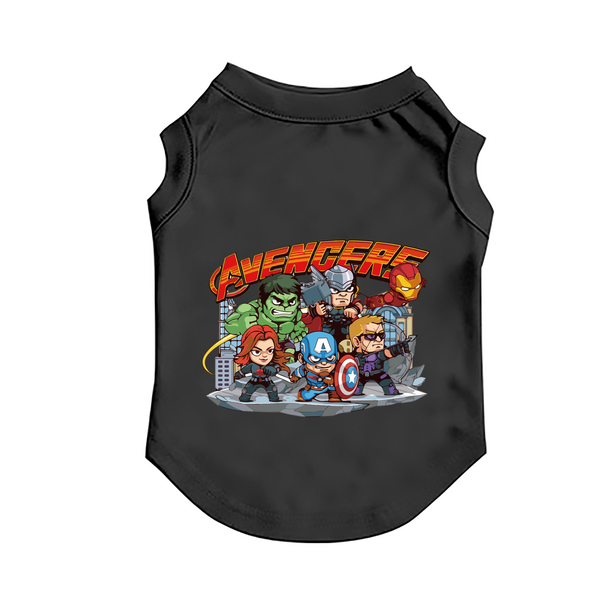 （画像用） アベンジャーズ The Avengers ペット用ベスト