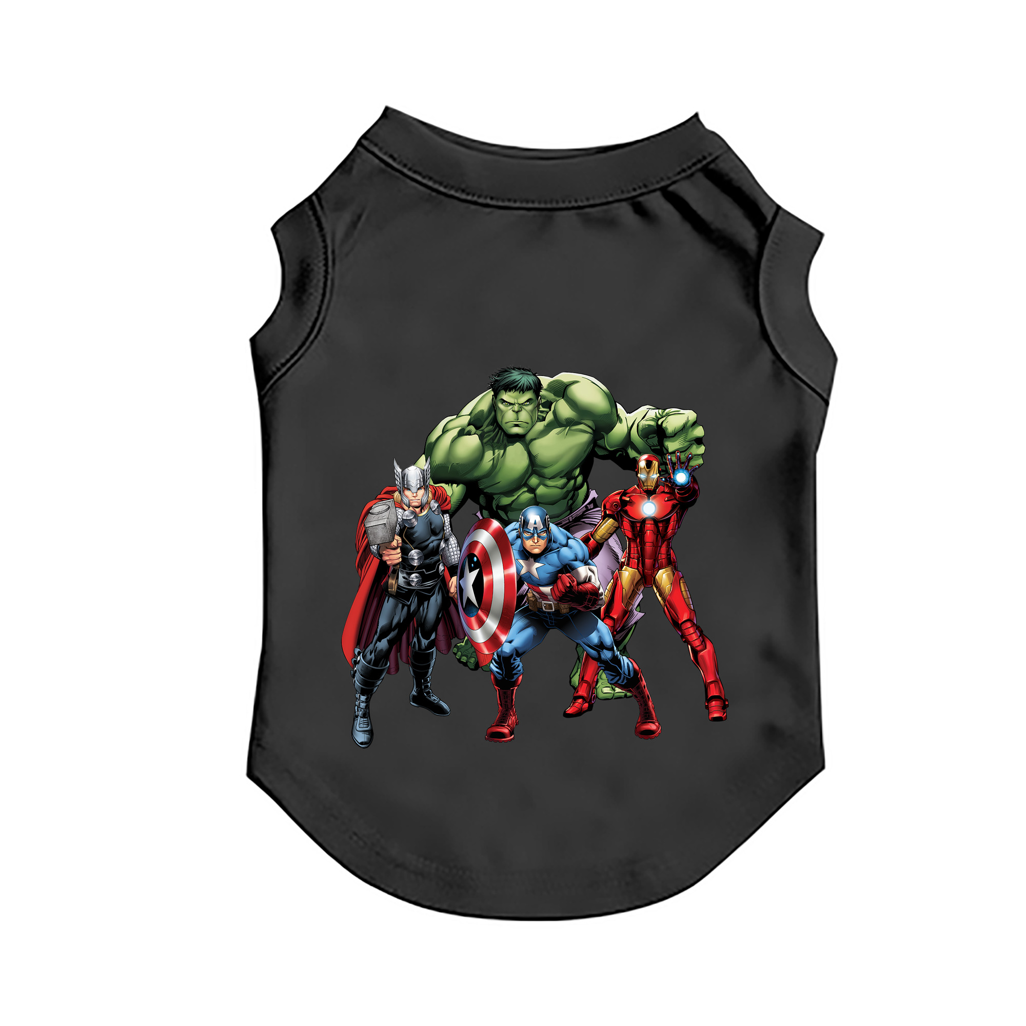 （画像用） アベンジャーズ The Avengers ペット用ベスト
