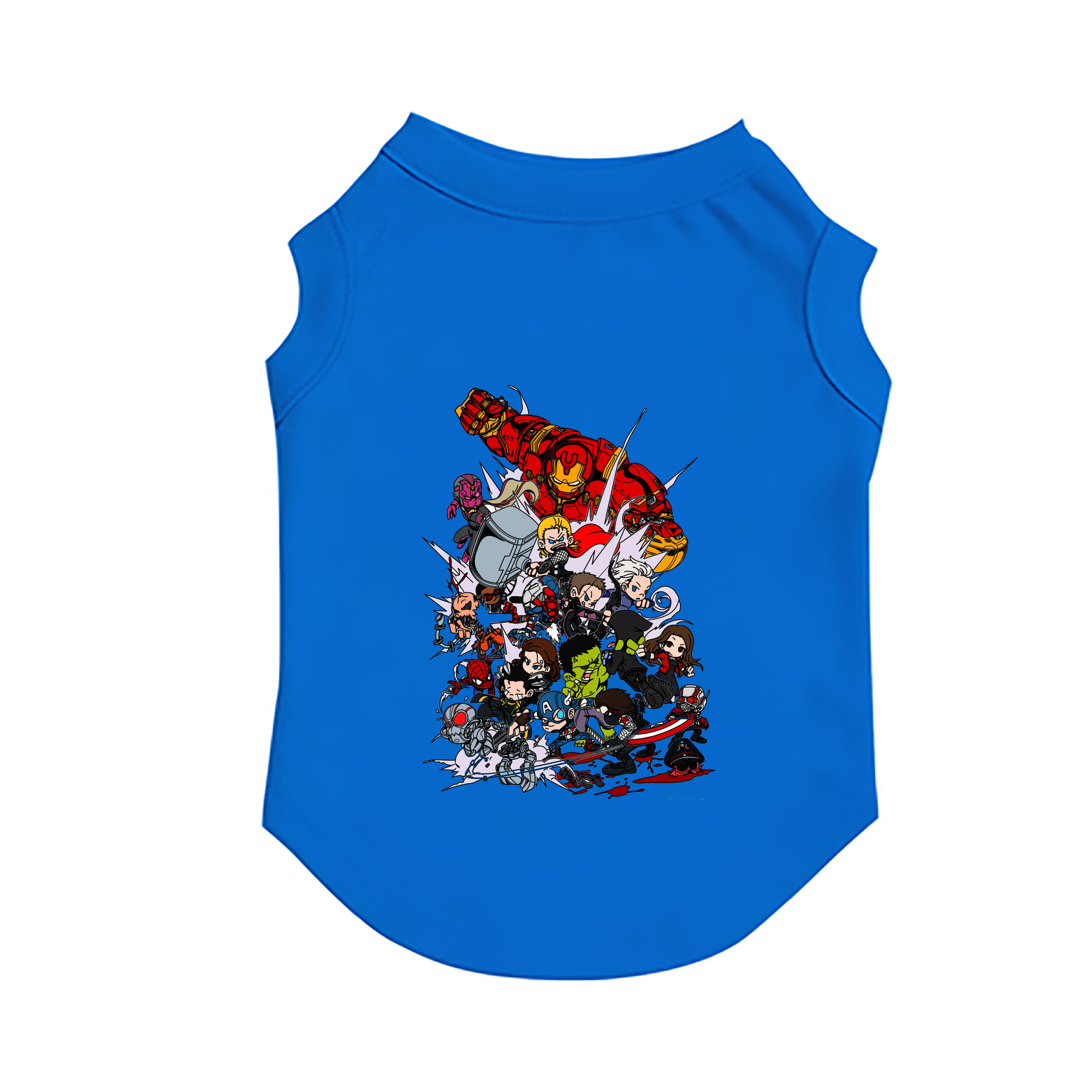 （画像用） アベンジャーズ The Avengers ペット用ベスト