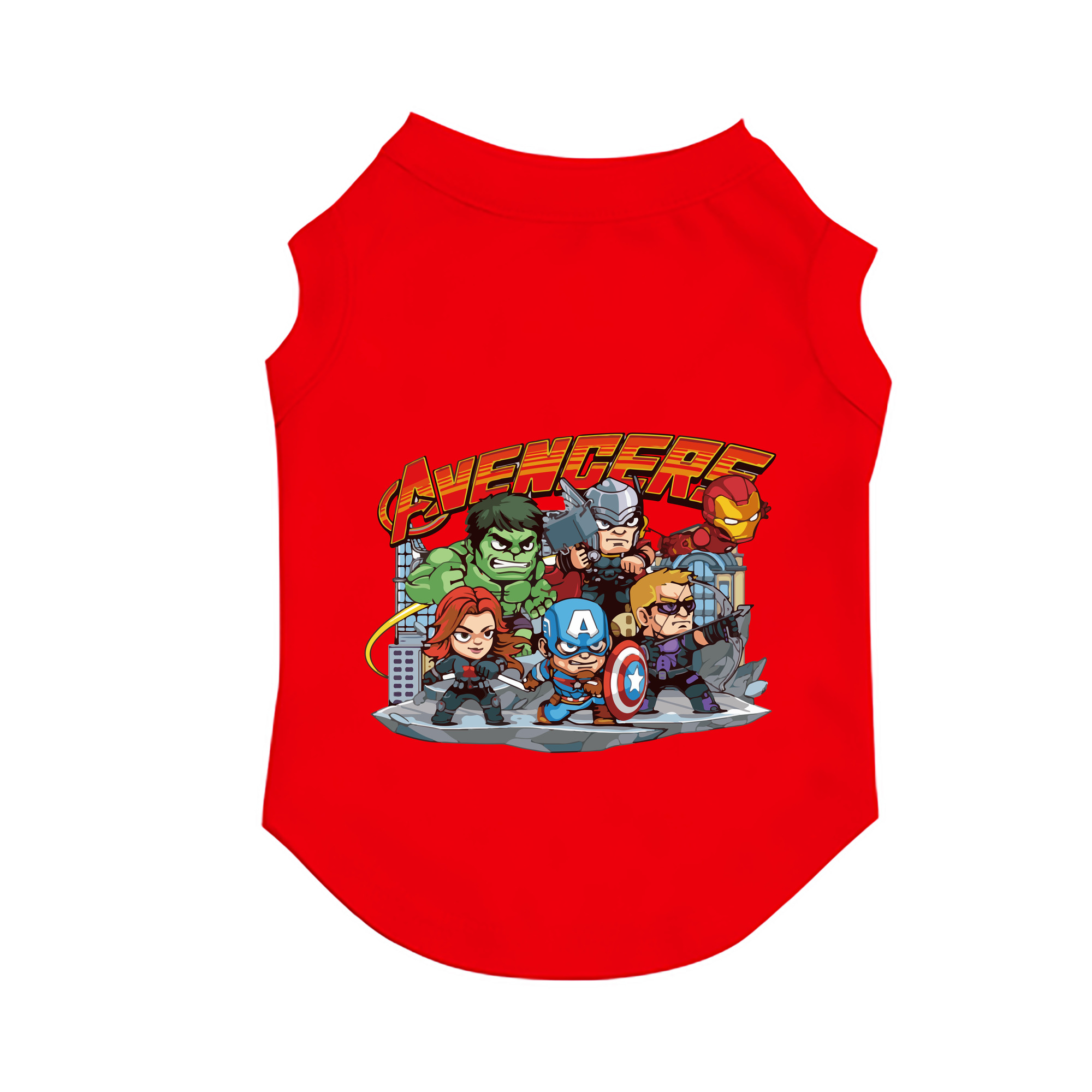 （画像用） アベンジャーズ The Avengers ペット用ベスト