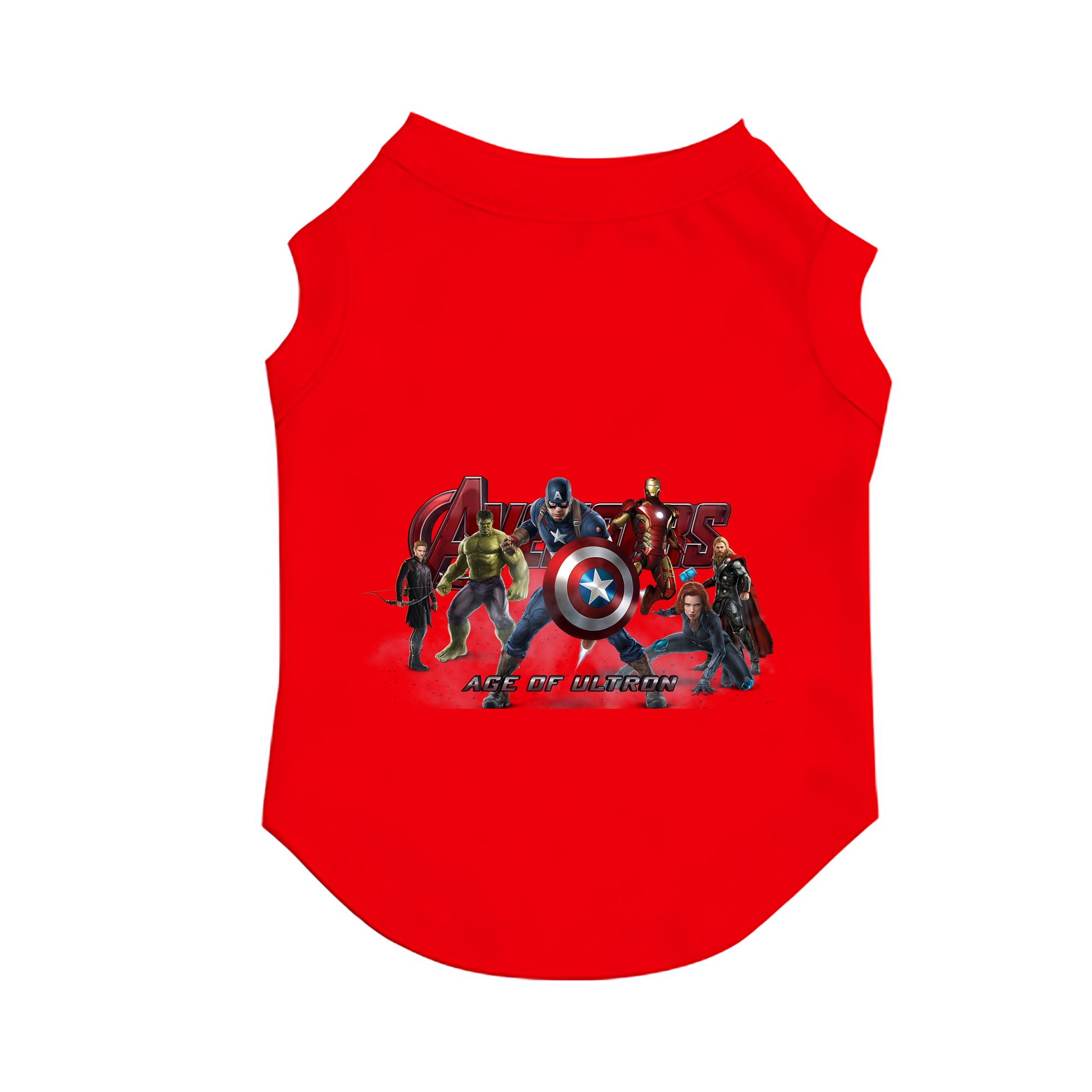（画像用） アベンジャーズ The Avengers ペット用ベスト