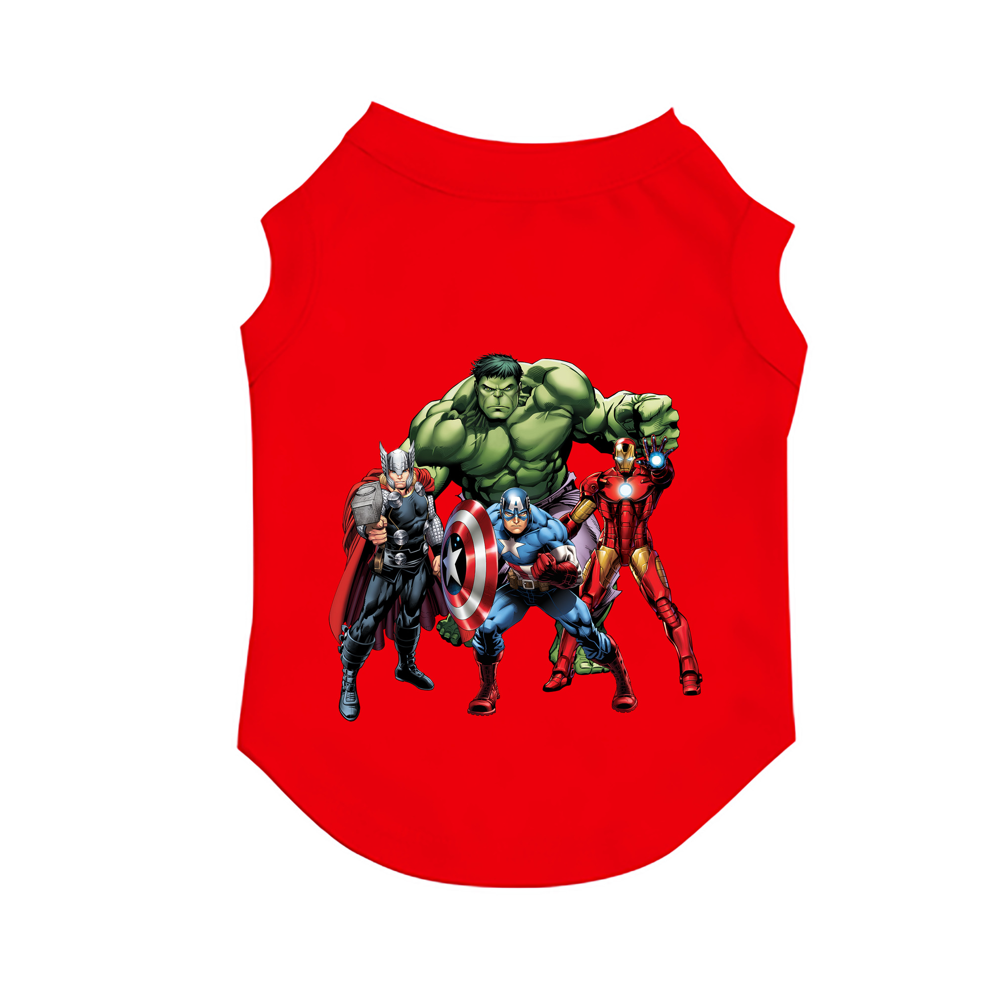 （画像用） アベンジャーズ The Avengers ペット用ベスト