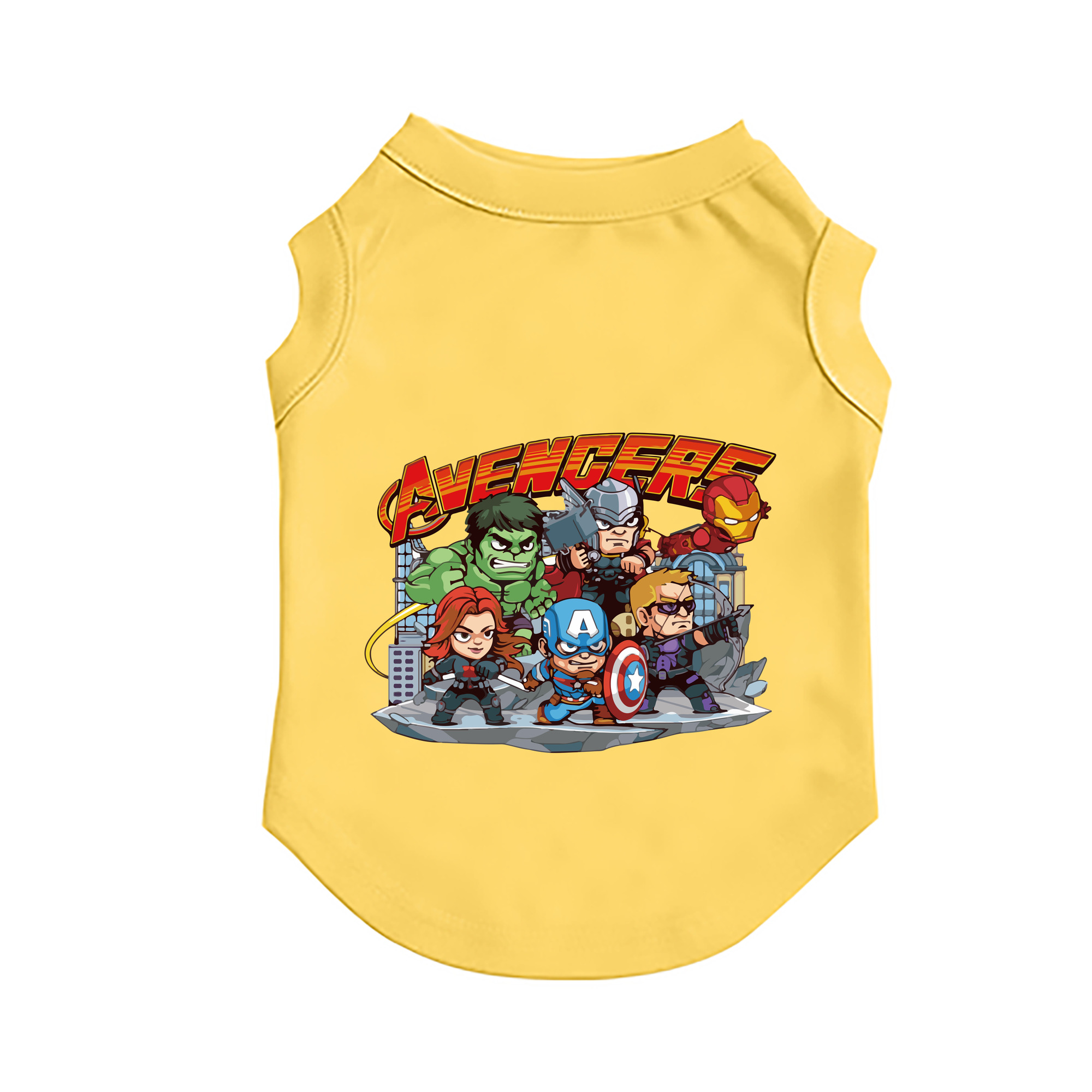 （画像用） アベンジャーズ The Avengers ペット用ベスト