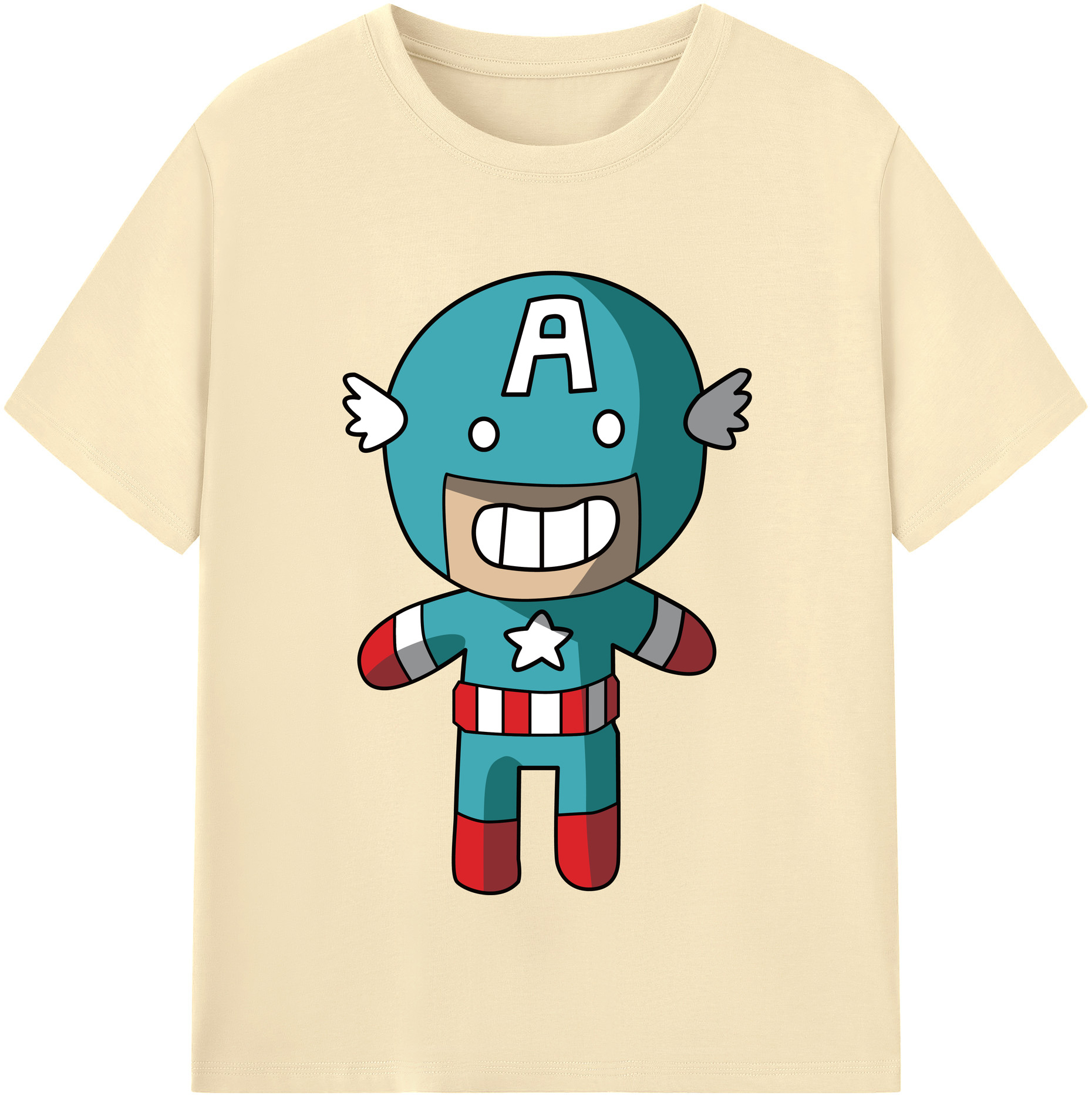 （画像用） アベンジャーズ The Avengers 綿100％半袖Tシャツ（フロントプリント）