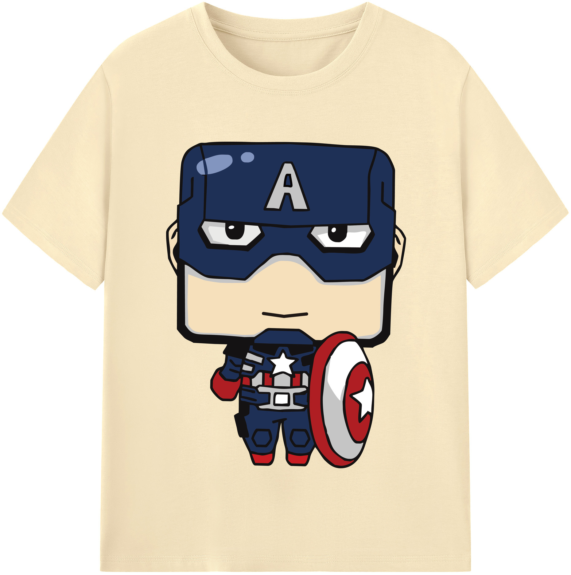 （画像用） アベンジャーズ The Avengers 綿100％半袖Tシャツ（フロントプリント）