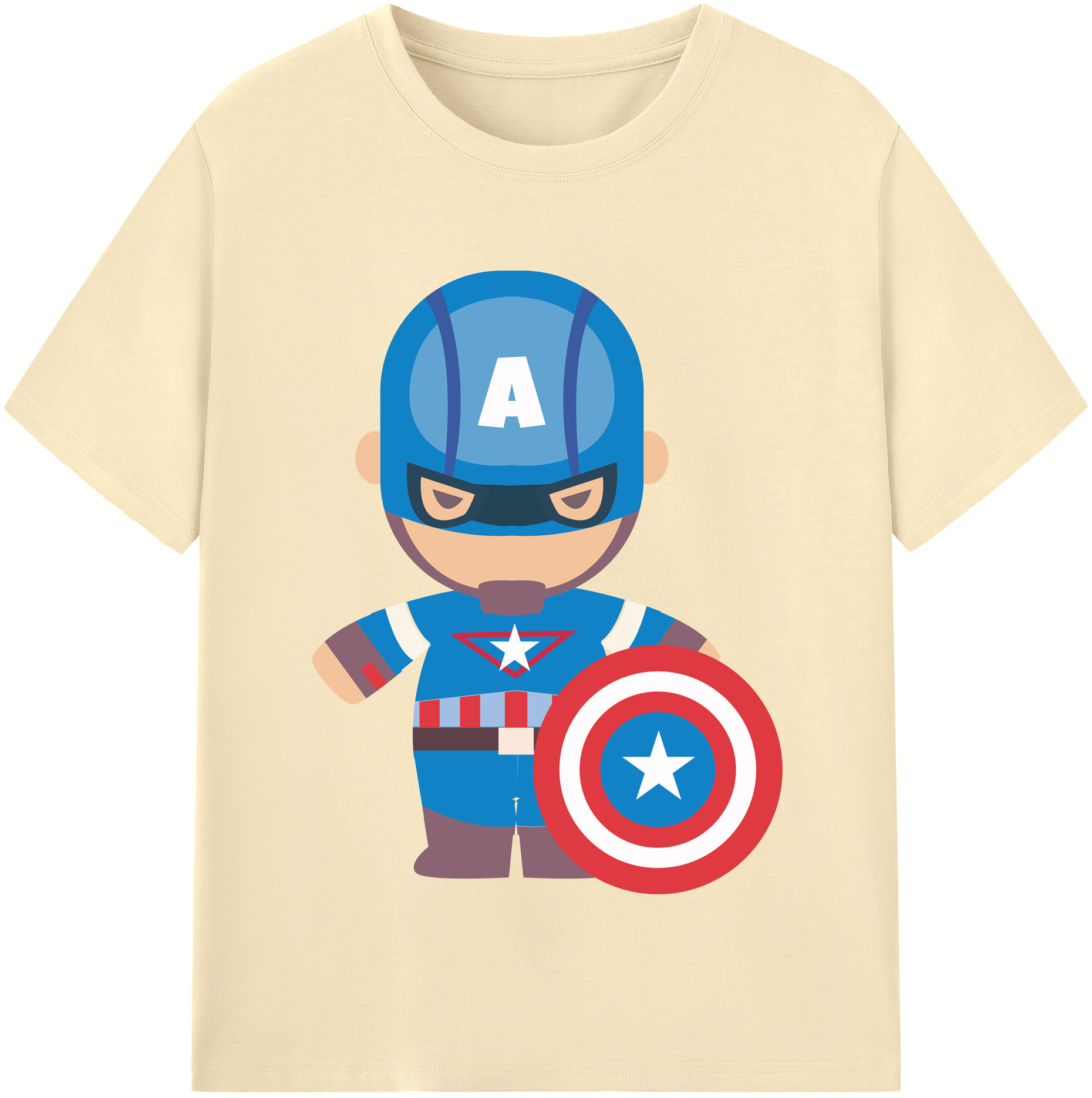 （画像用） アベンジャーズ The Avengers 綿100％半袖Tシャツ（フロントプリント）