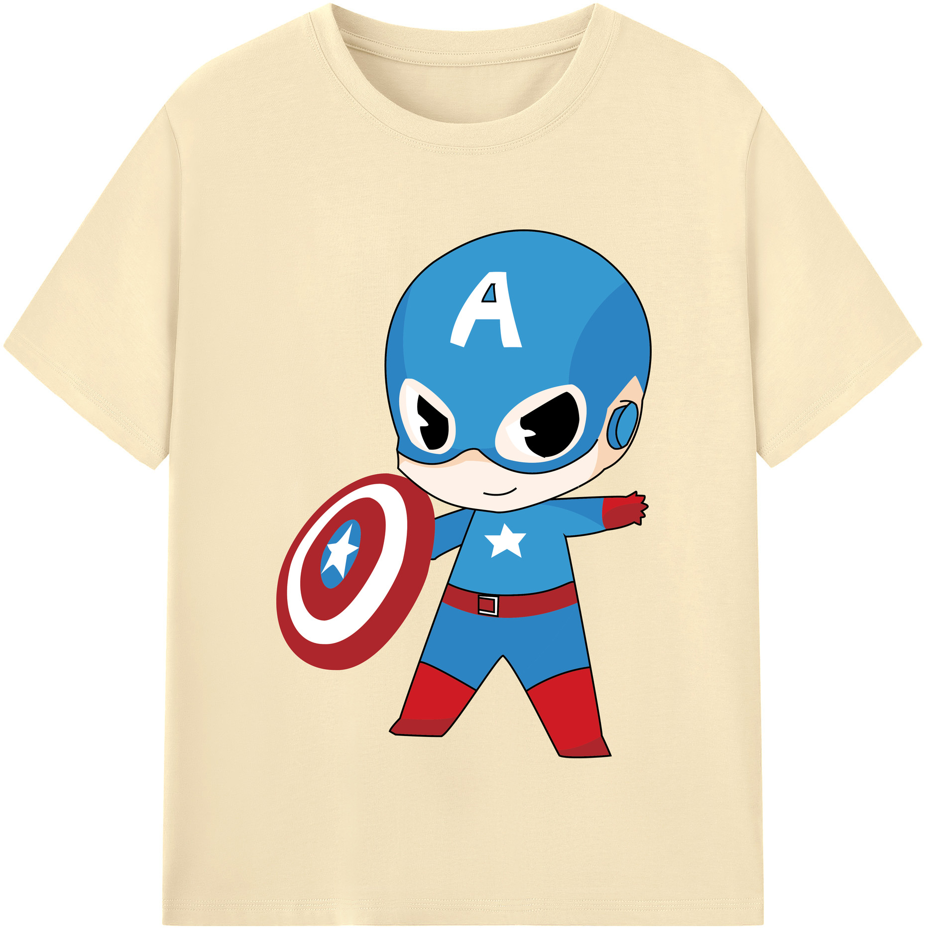 （画像用） アベンジャーズ The Avengers 綿100％半袖Tシャツ（フロントプリント）