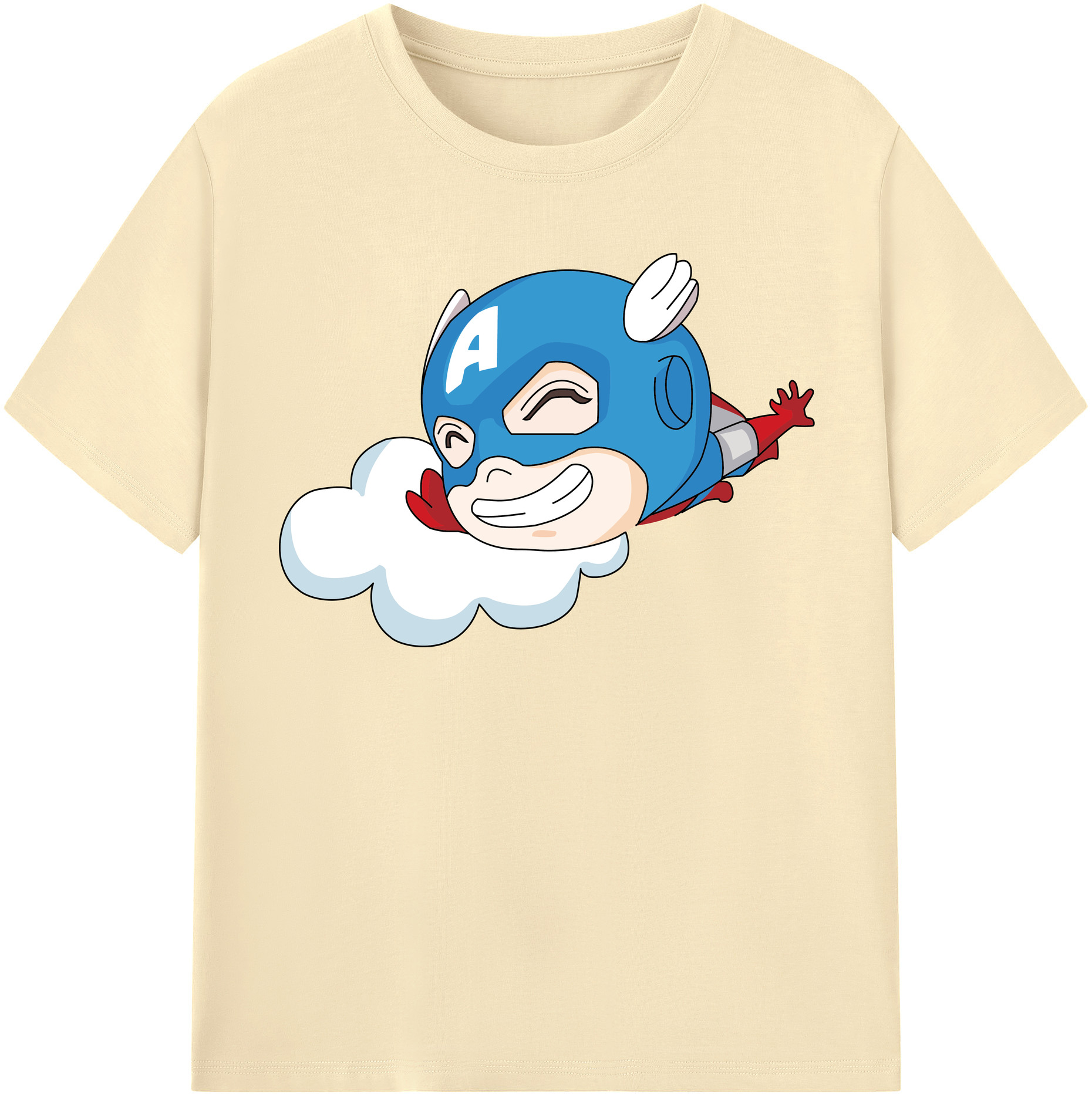 （画像用） アベンジャーズ The Avengers 綿100％半袖Tシャツ（フロントプリント）